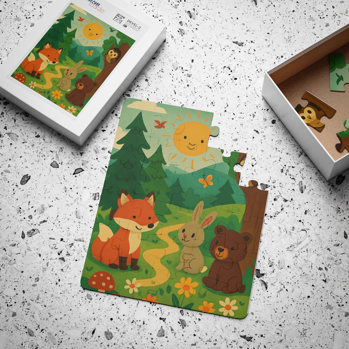 Kids' Nature Puzzle, 30-Piece Jigsaw for Learning