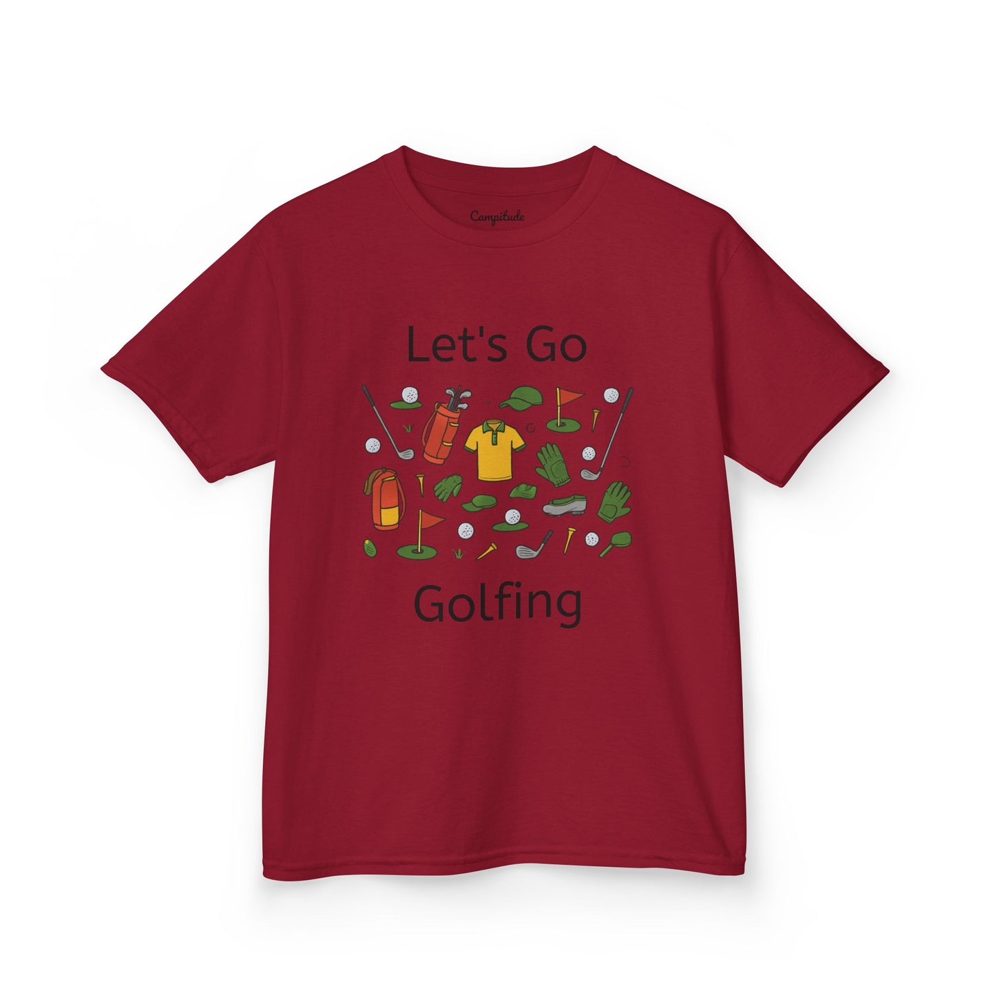 Kids T-Shirt - Let's Go Golfing