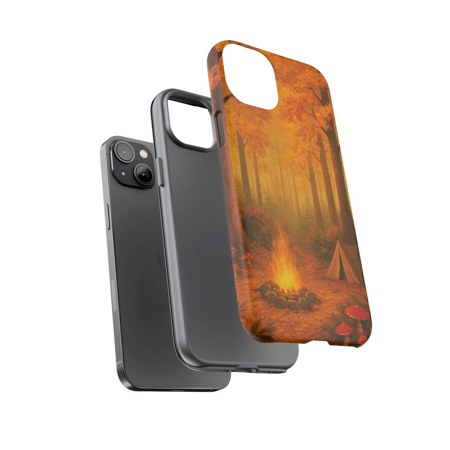 Tough Phone Case - Autumn Camping