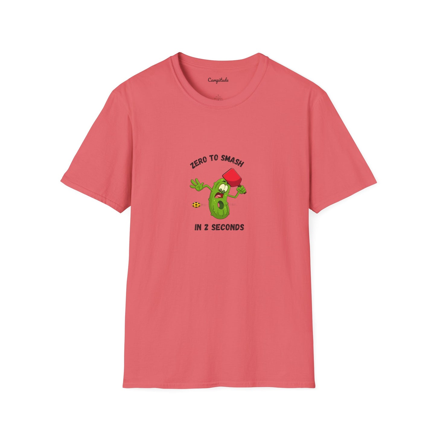 Unisex T-Shirt - Zero to Smash in 2 Seconds