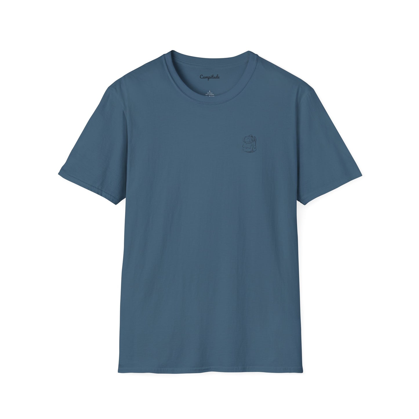 Unisex T-Shirt - Plan for the Day Hiking/Backpacking & Wine (2-sided graphic)