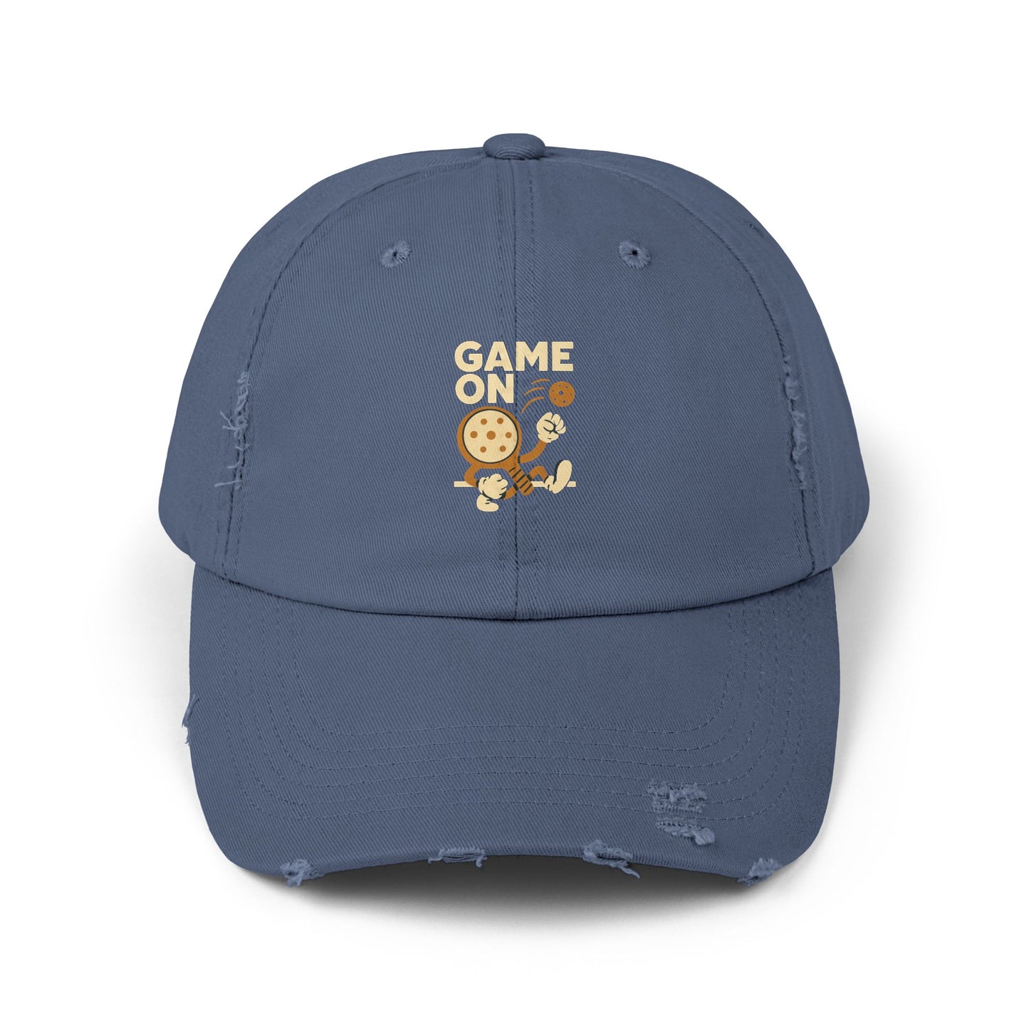 Distressed Cap - Pickleball Game On