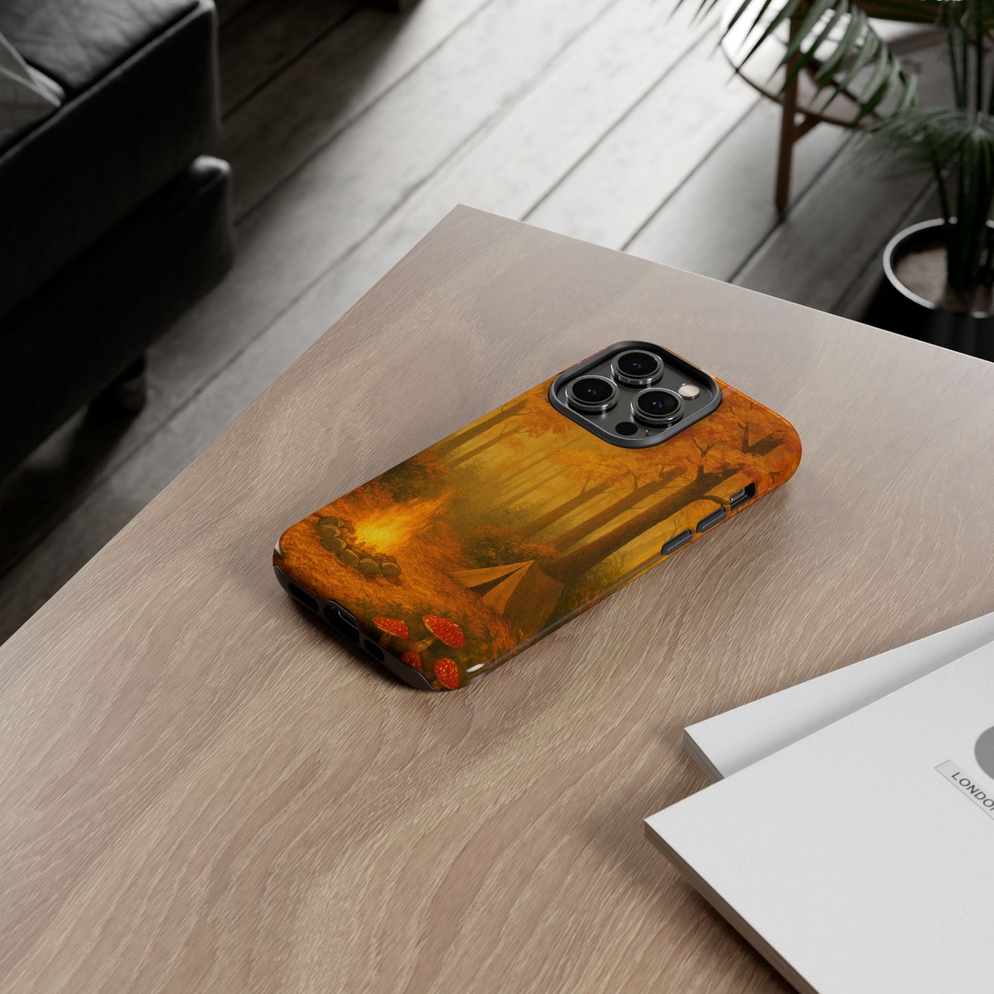 Tough Phone Case - Autumn Camping