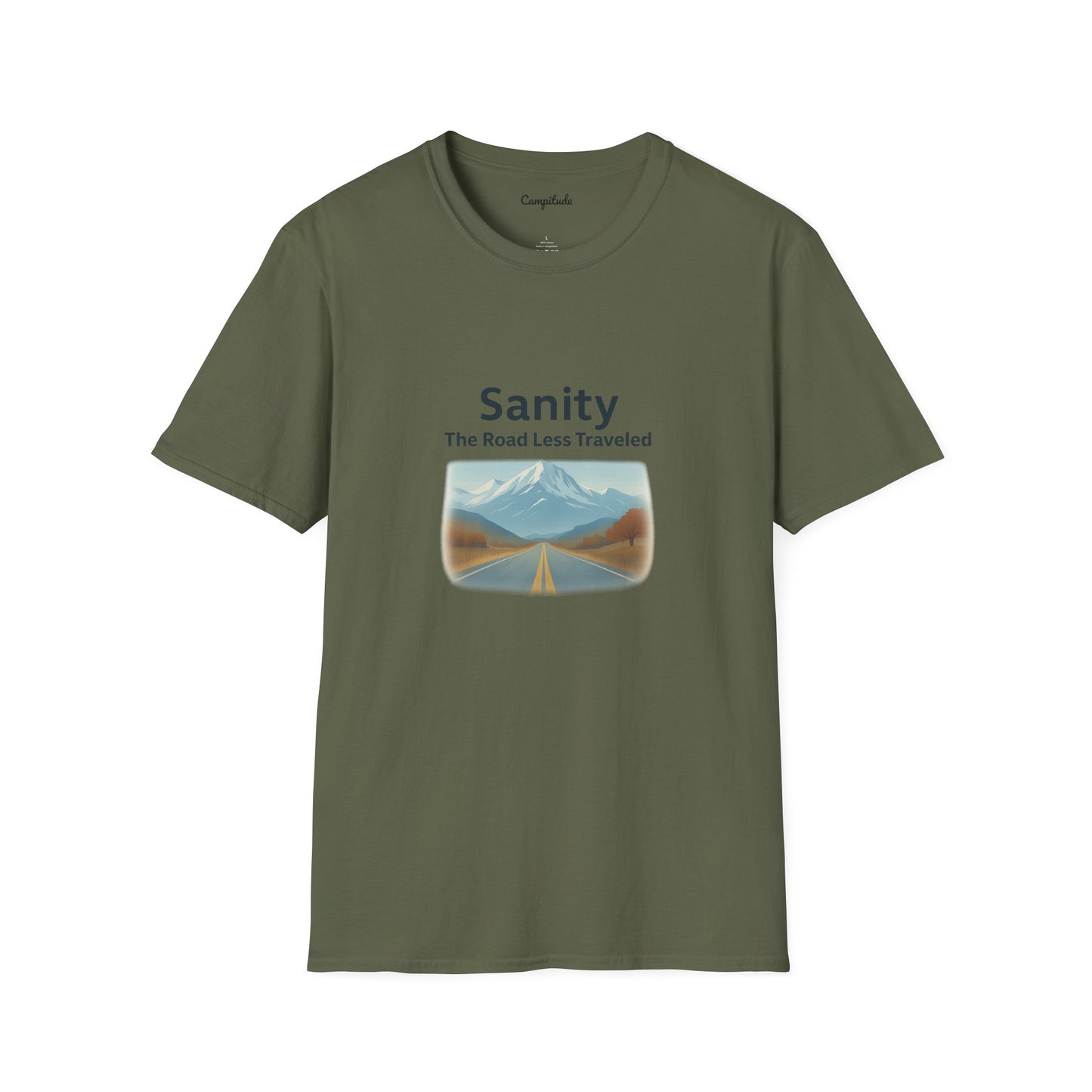 Unisex T-Shirt - Sanity, The Road Less Traveled