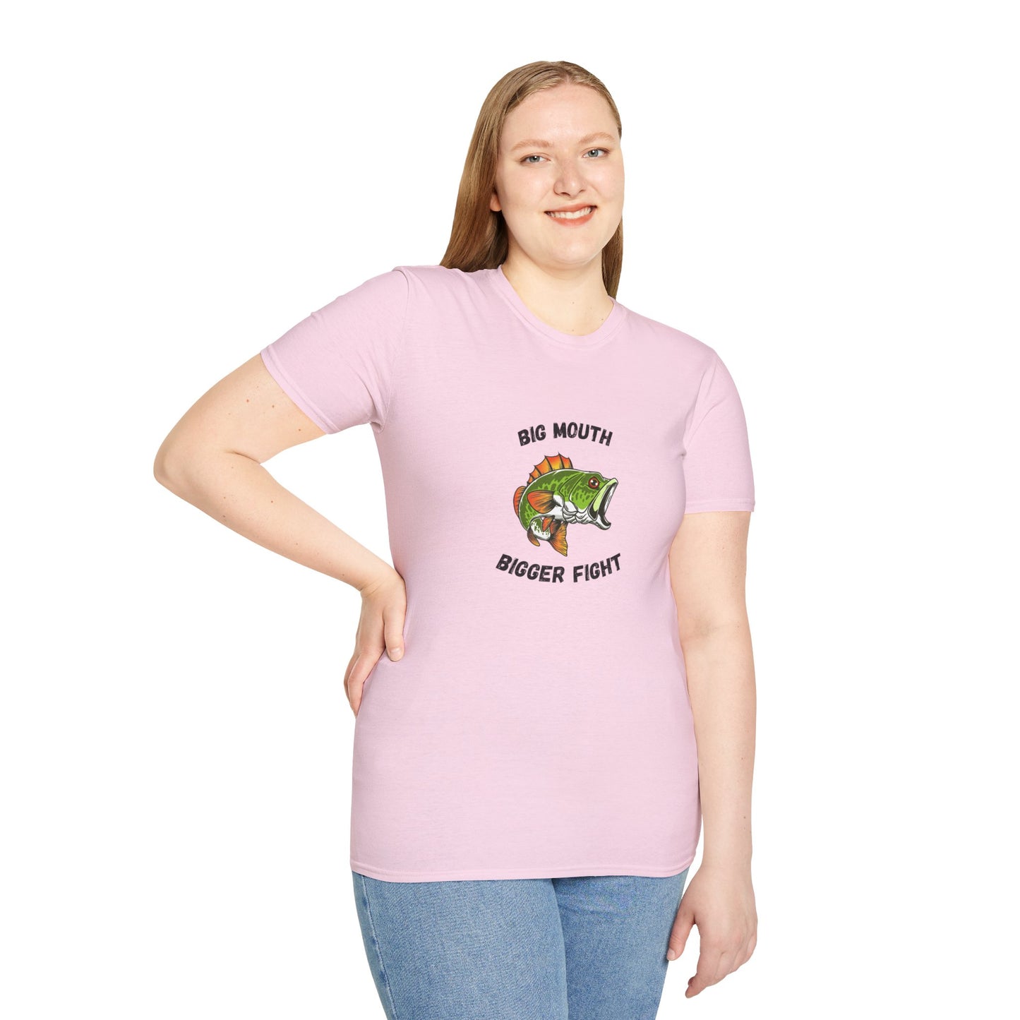 Unisex T-Shirt - Big Mouth Bigger Fight