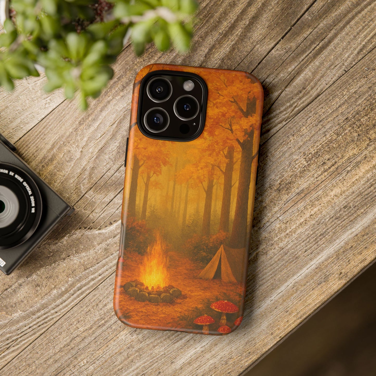 Tough Phone Case - Autumn Camping