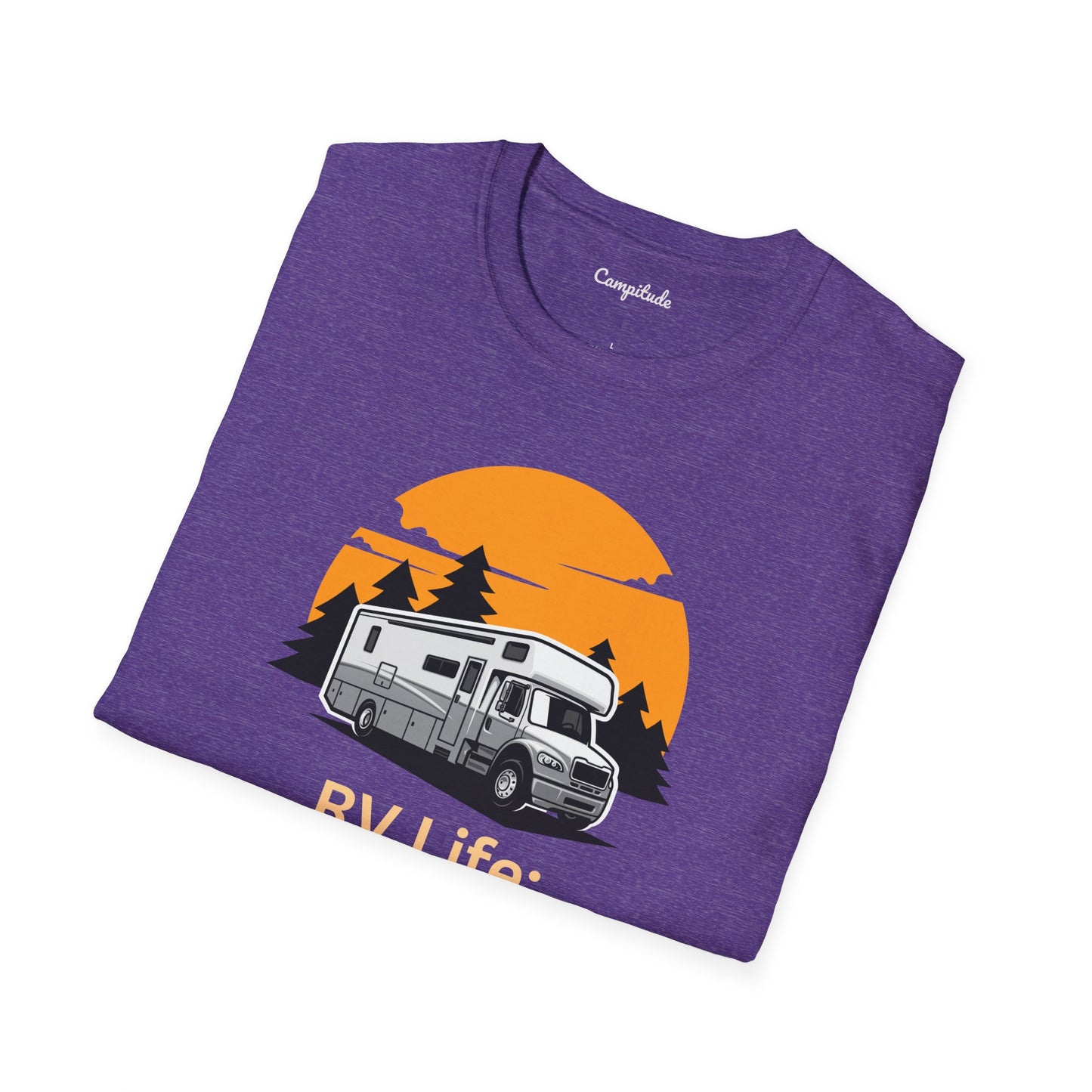 Unisex T-Shirt - RV Life Where the Connection is Weak, But the Connection is Strong (Class C)