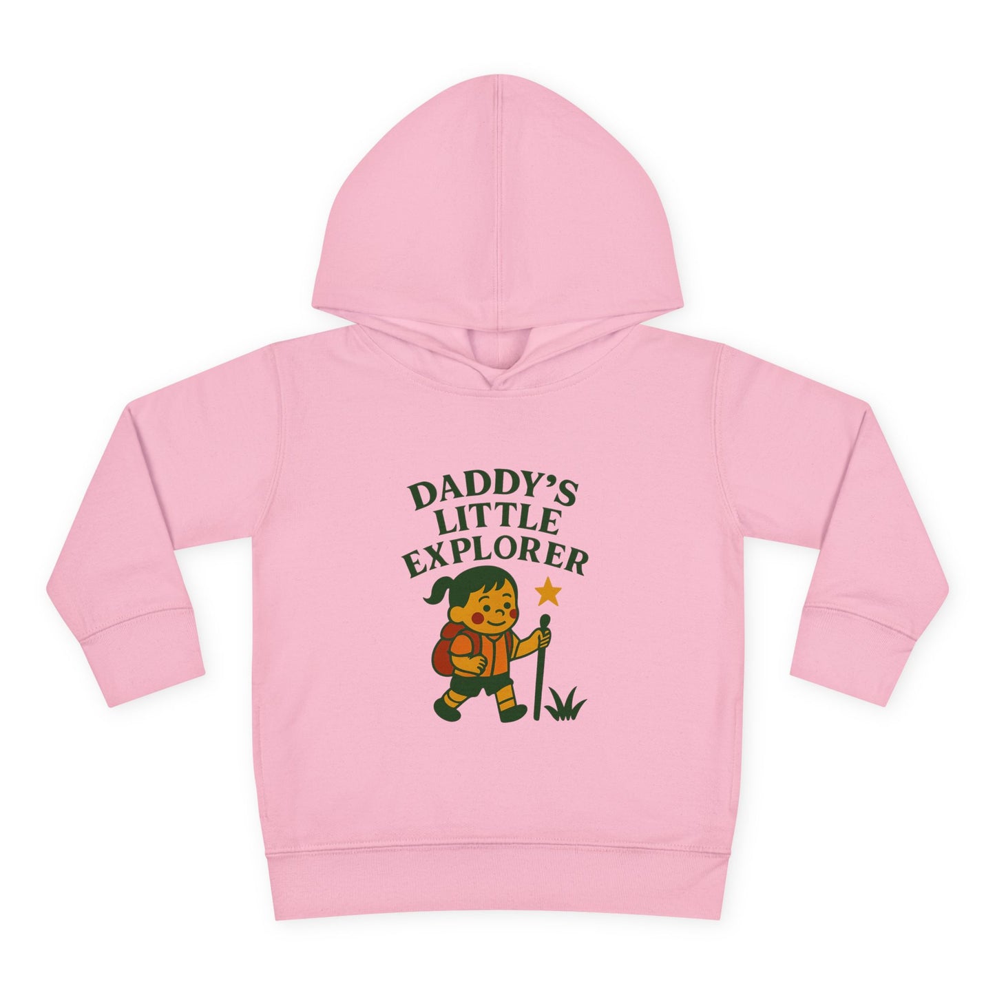 Toddler Hoodie - Daddy's Little Explorer (Girl)