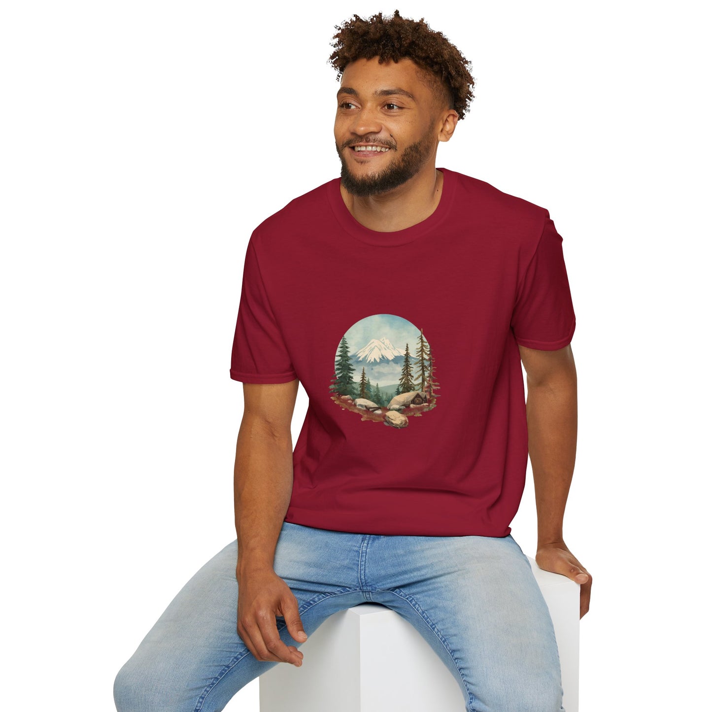 Unisex T-Shirt - Mountain Landscape