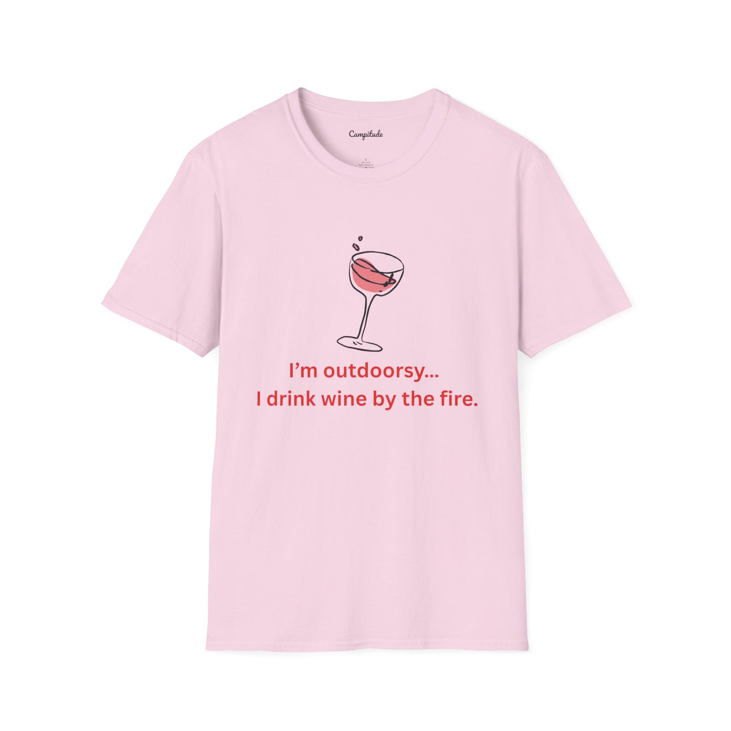 Unisex T-Shirt - Wine by the Fire