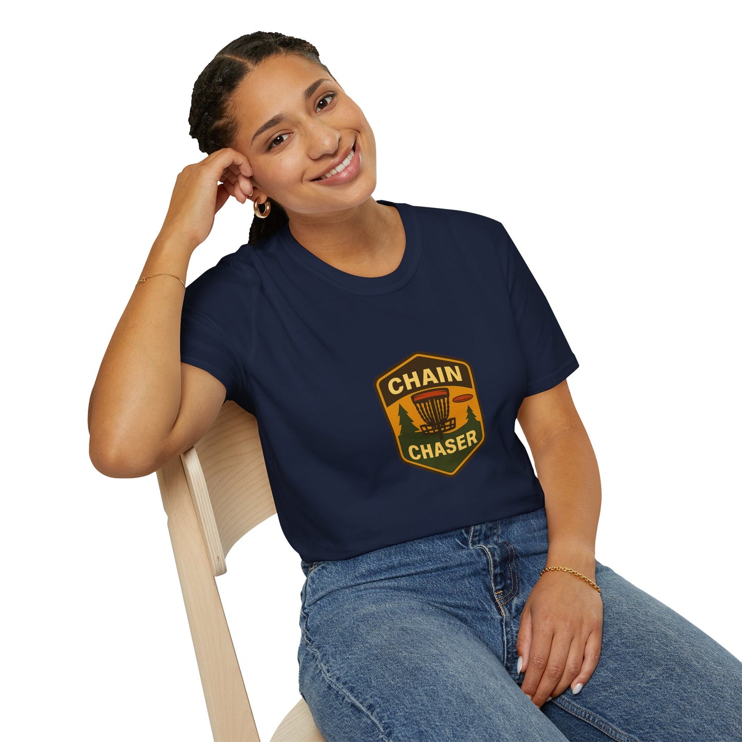 Unisex T-Shirt - Disc Golf Chain Chaser