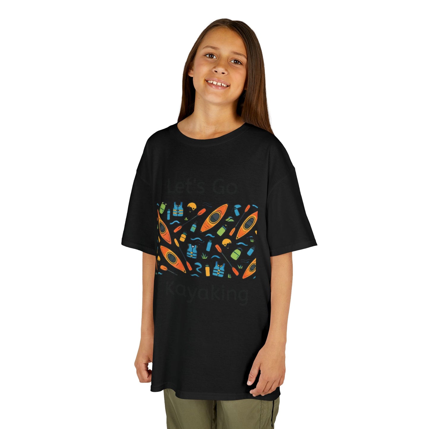 Kids T-Shirt - Let's Go Kayaking