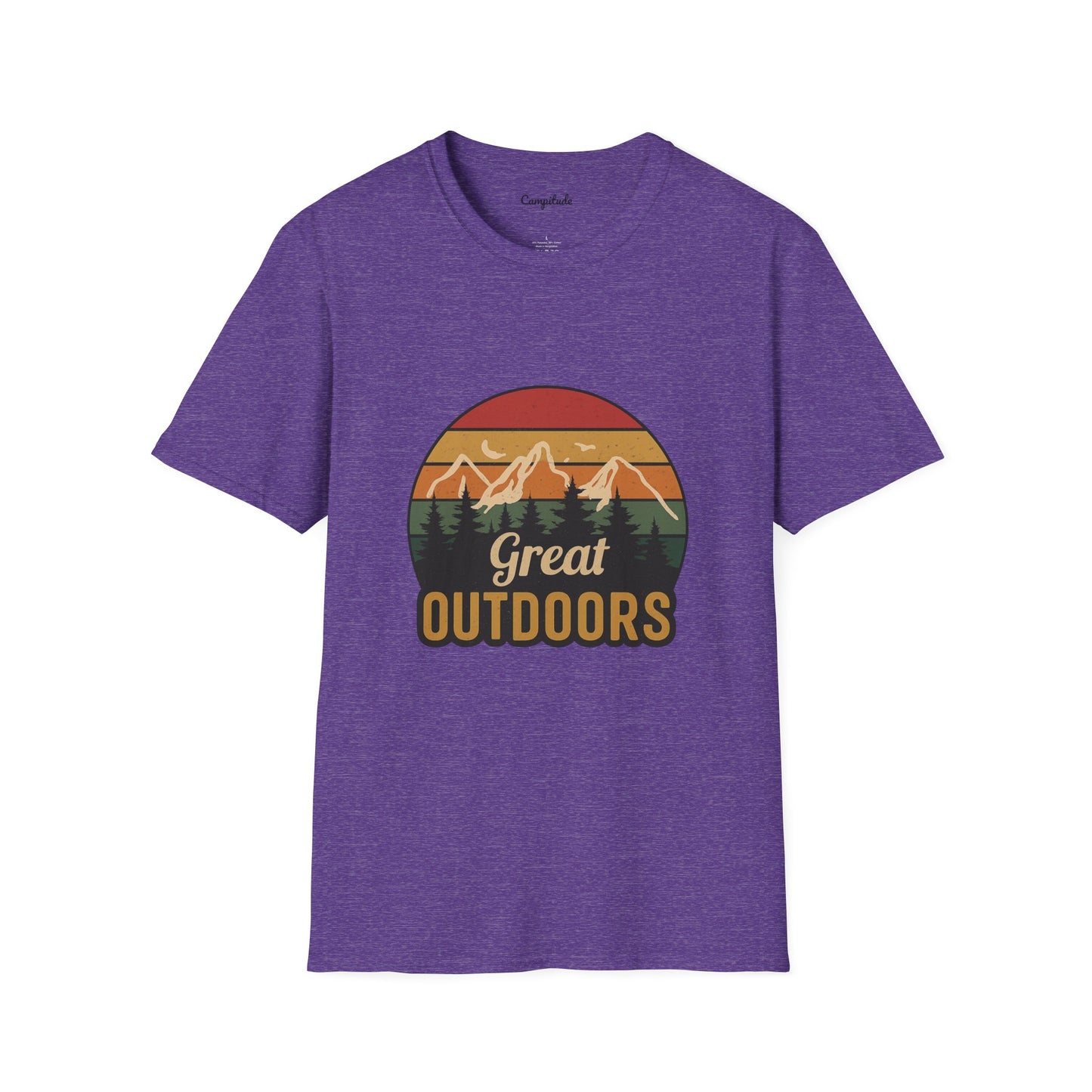 Unisex T-Shirt - Great Outdoors Mountain