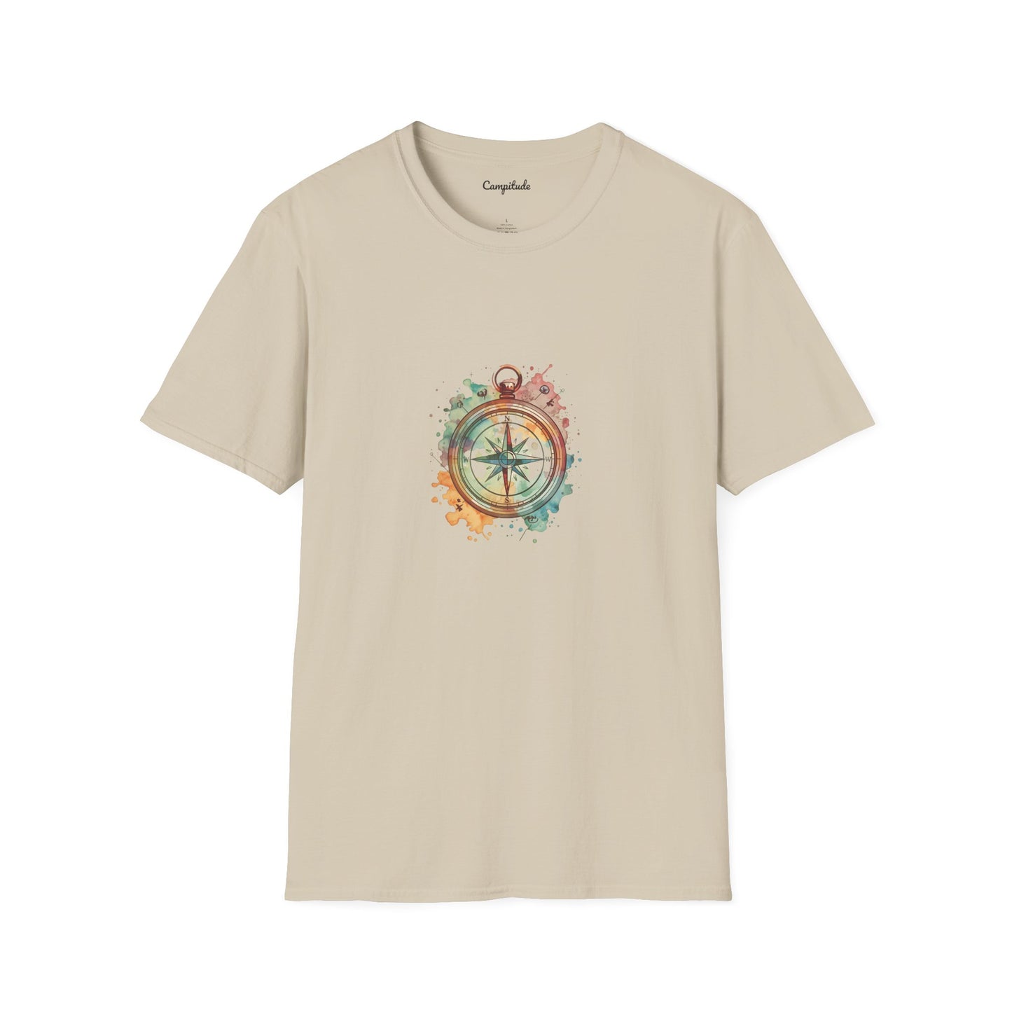 Unisex T-Shirt - Geocache Colorful Compass