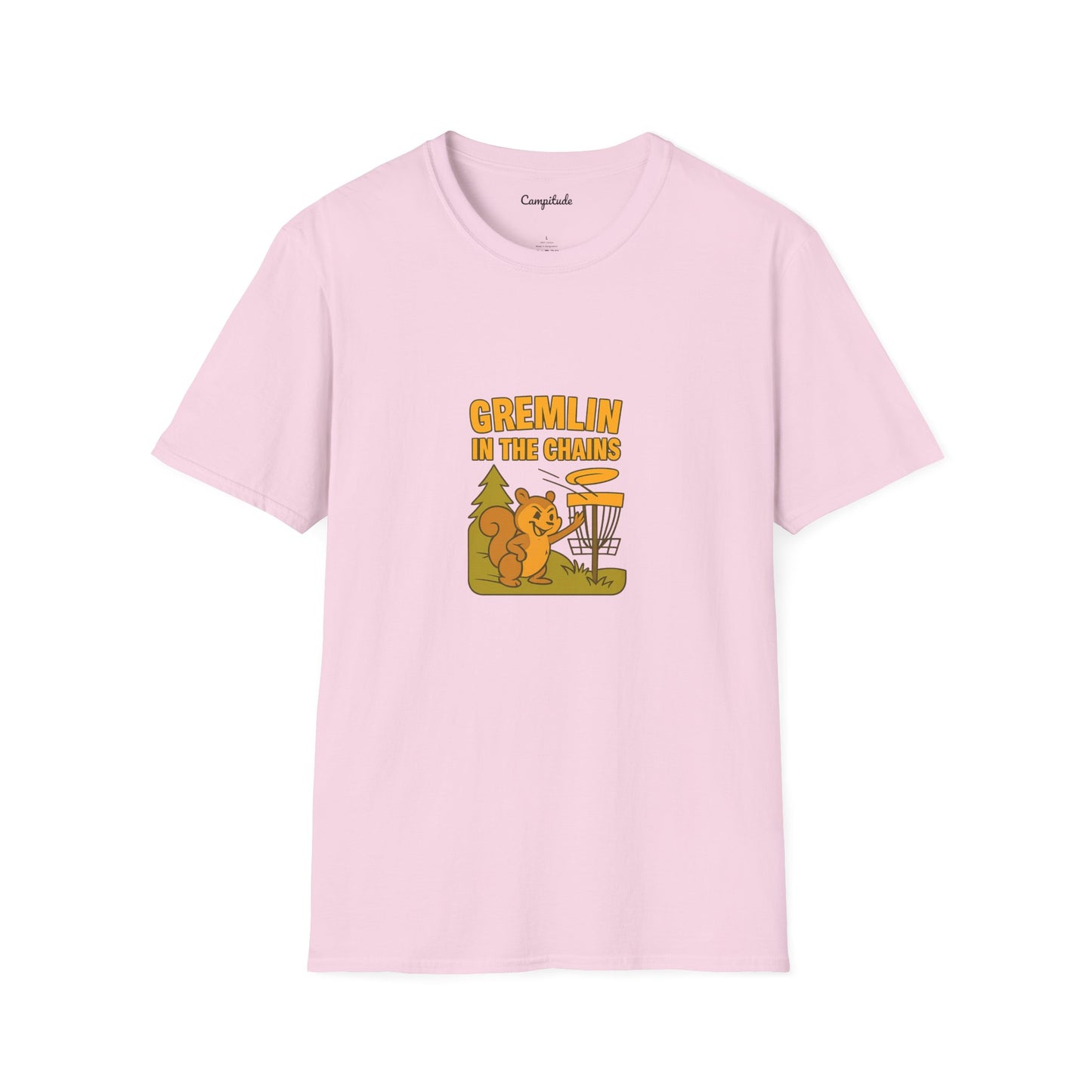 Unisex T-Shirt - Disc Golf Gremlin in the Chains