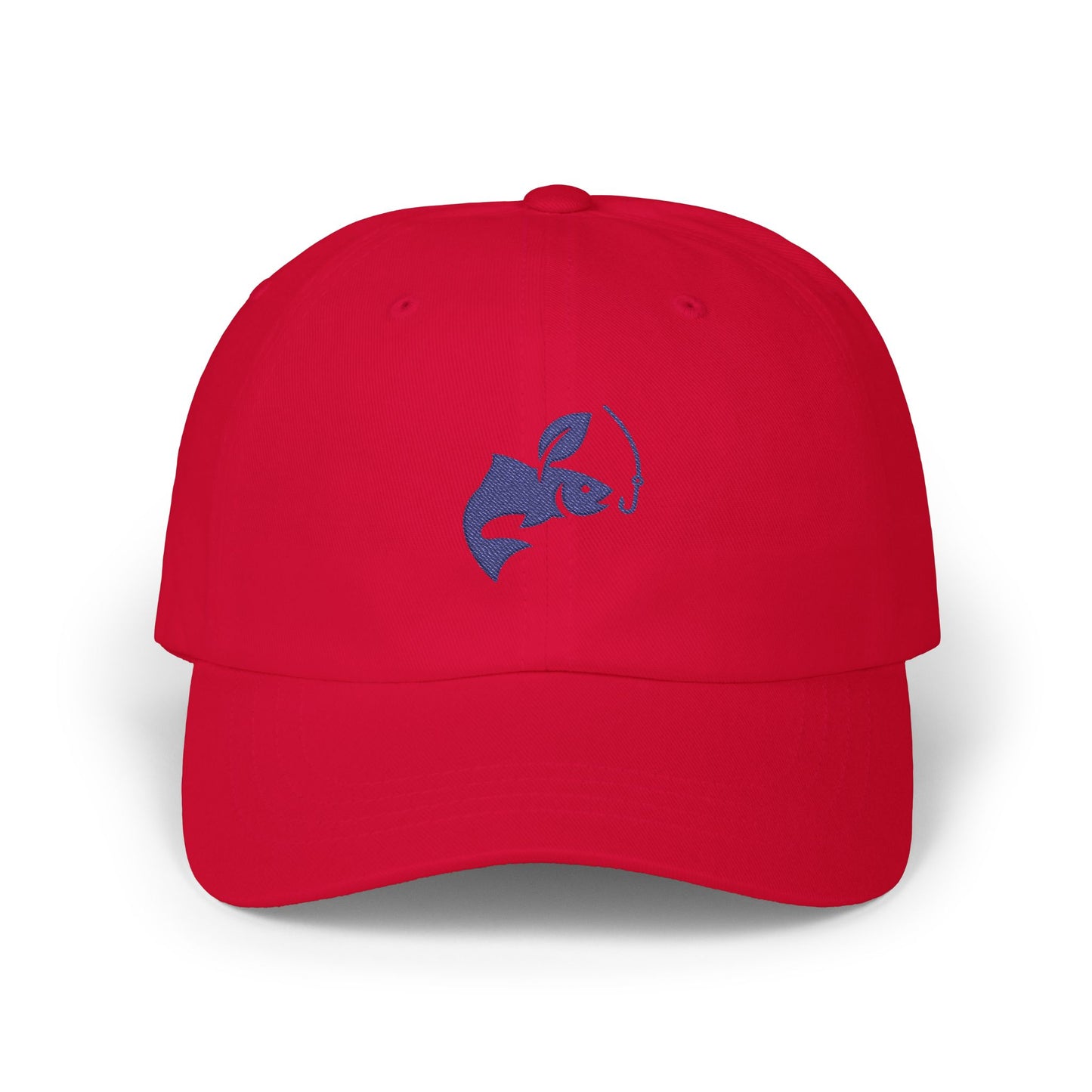 Classic Dad Cap - Fishing logo