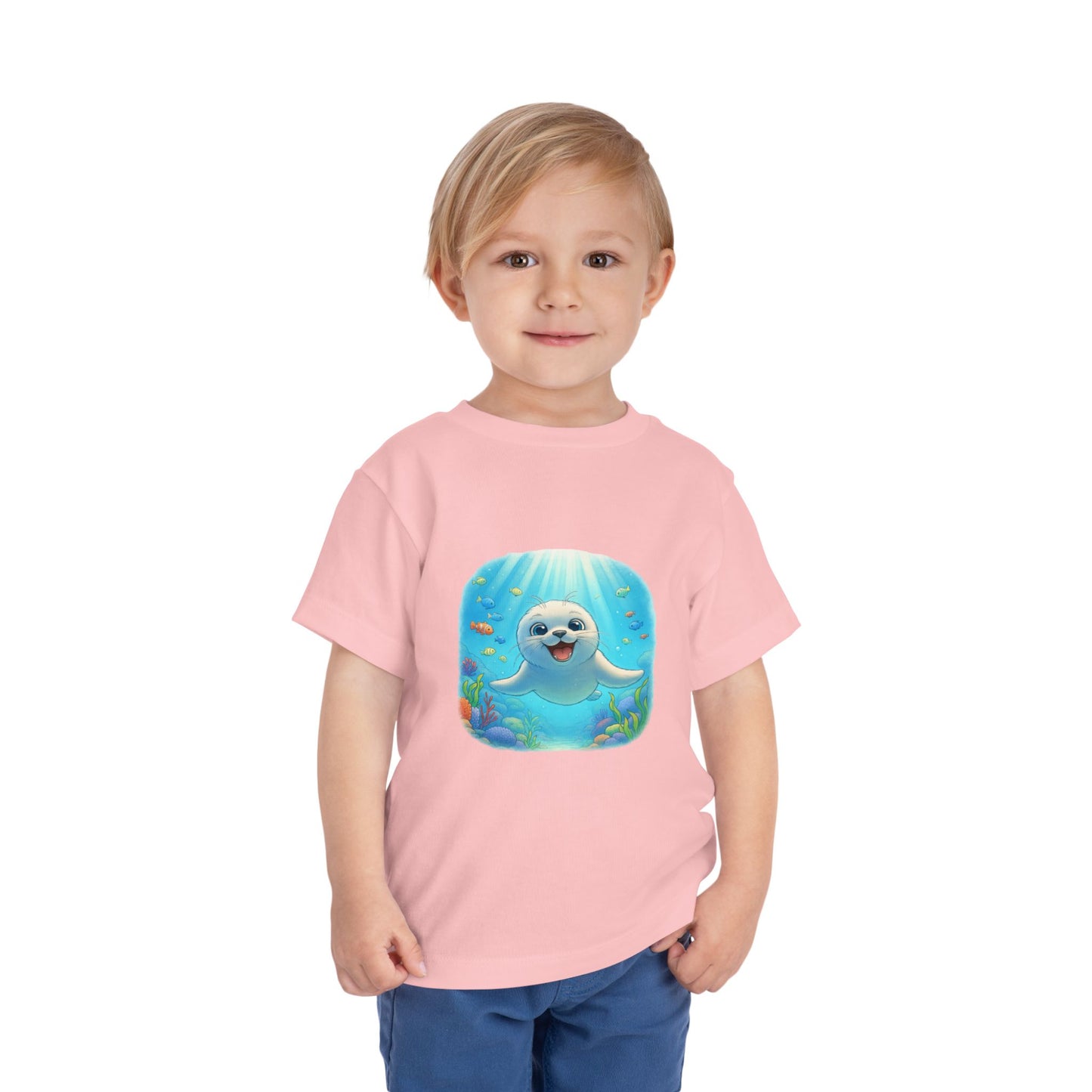 Adorable Seal Graphic Toddler T-Shirt