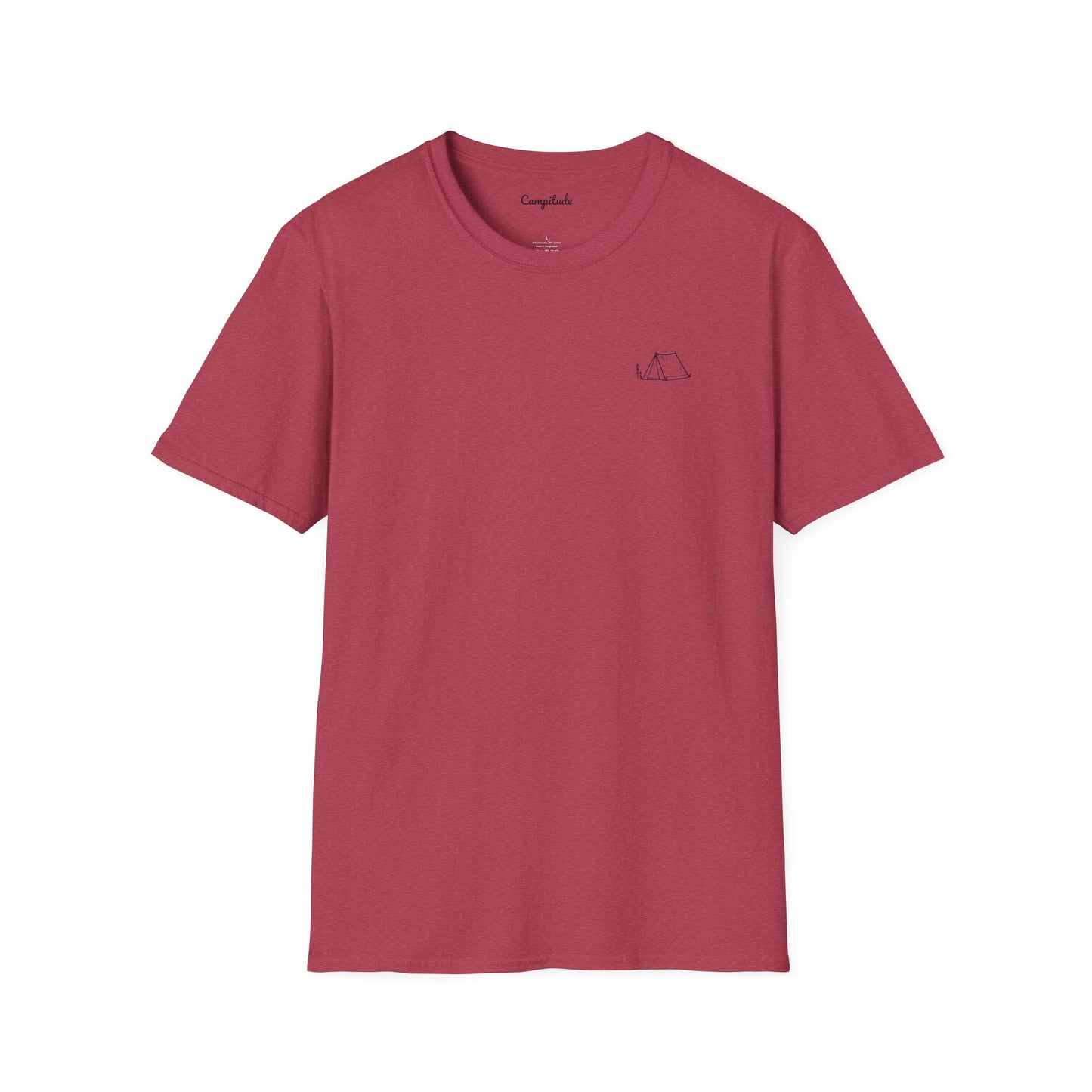 Unisex T-Shirt - Plan for the Day Camping & Beer (2-sided graphic)