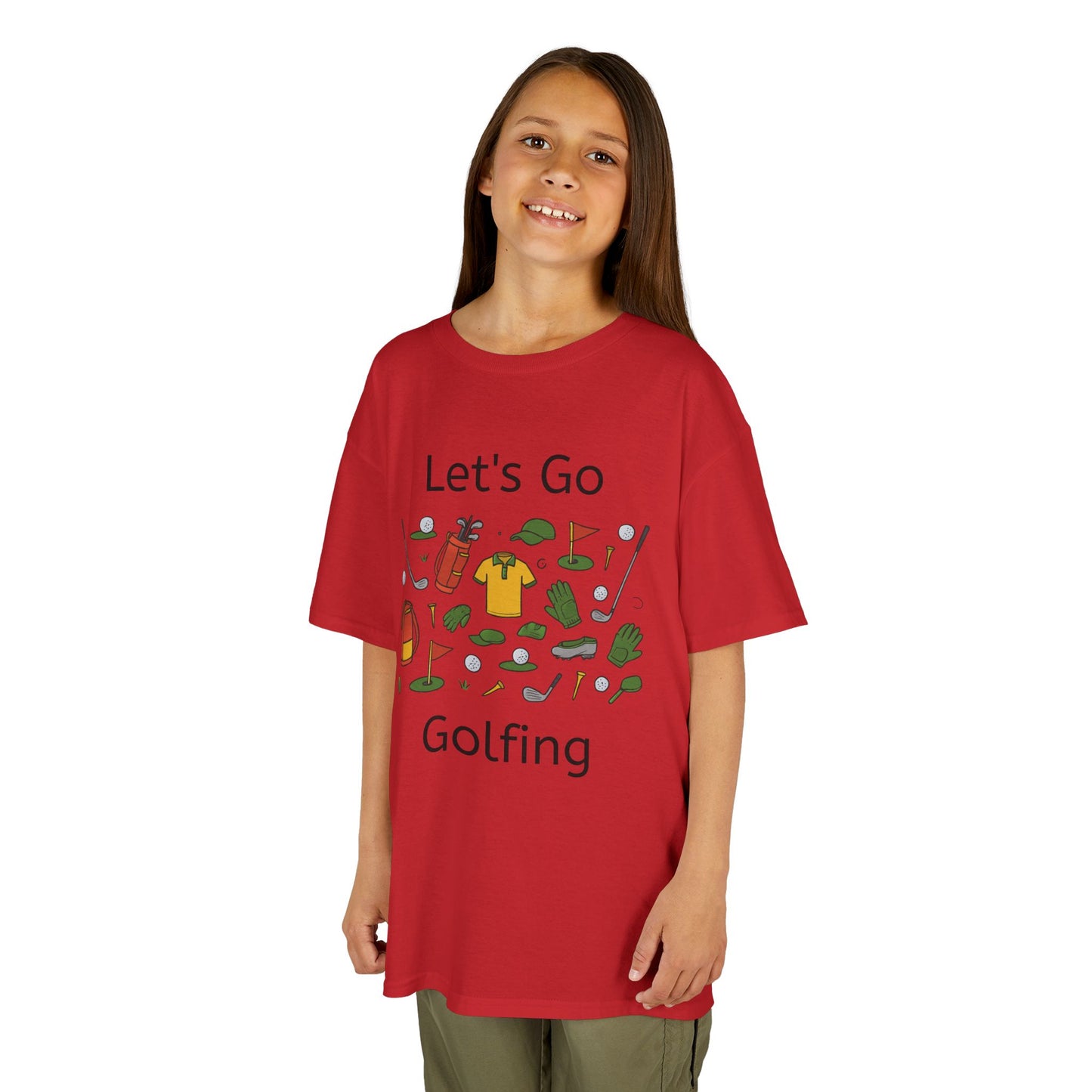 Kids T-Shirt - Let's Go Golfing