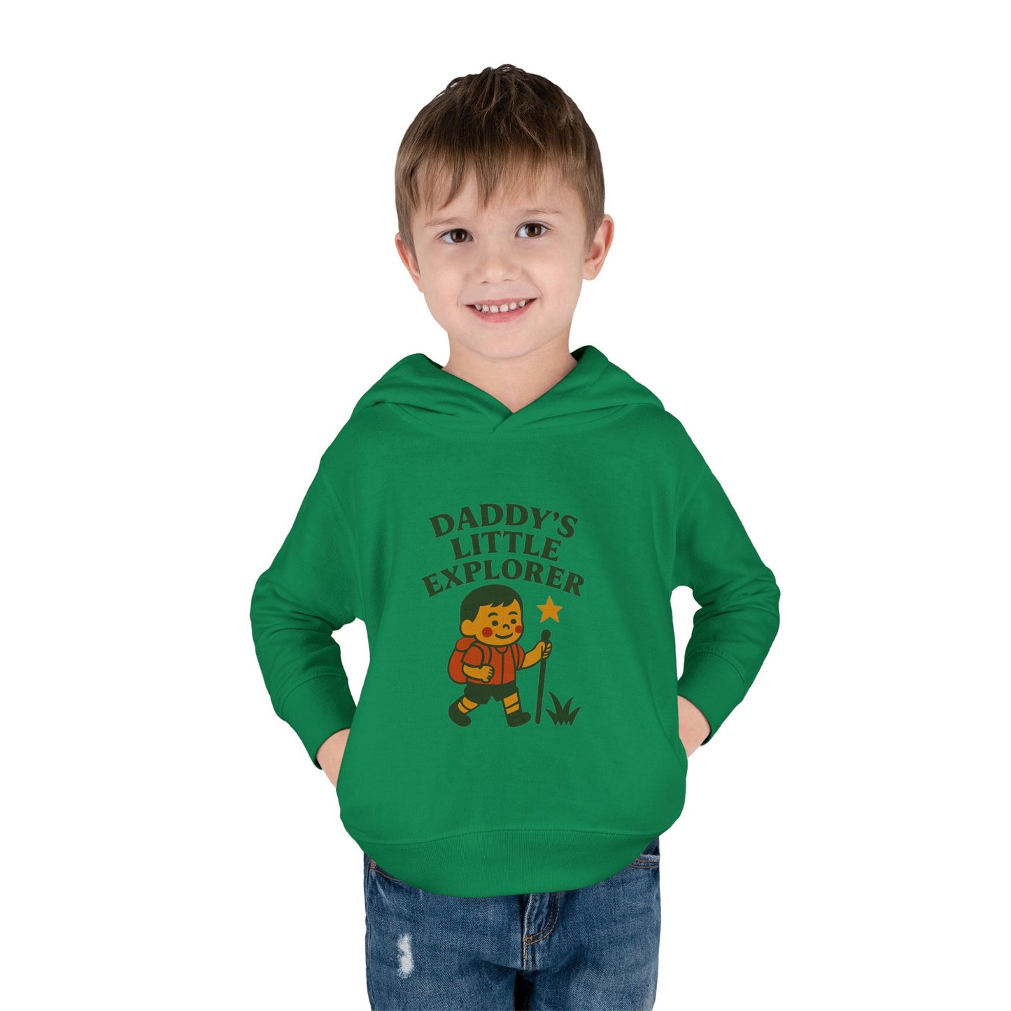 Toddler Hoodie - Daddy's Little Explorer (Boy)