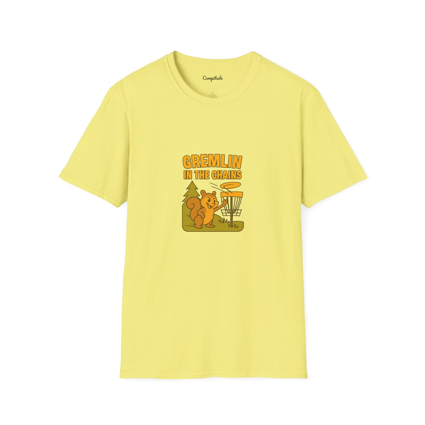 Unisex T-Shirt - Disc Golf Gremlin in the Chains