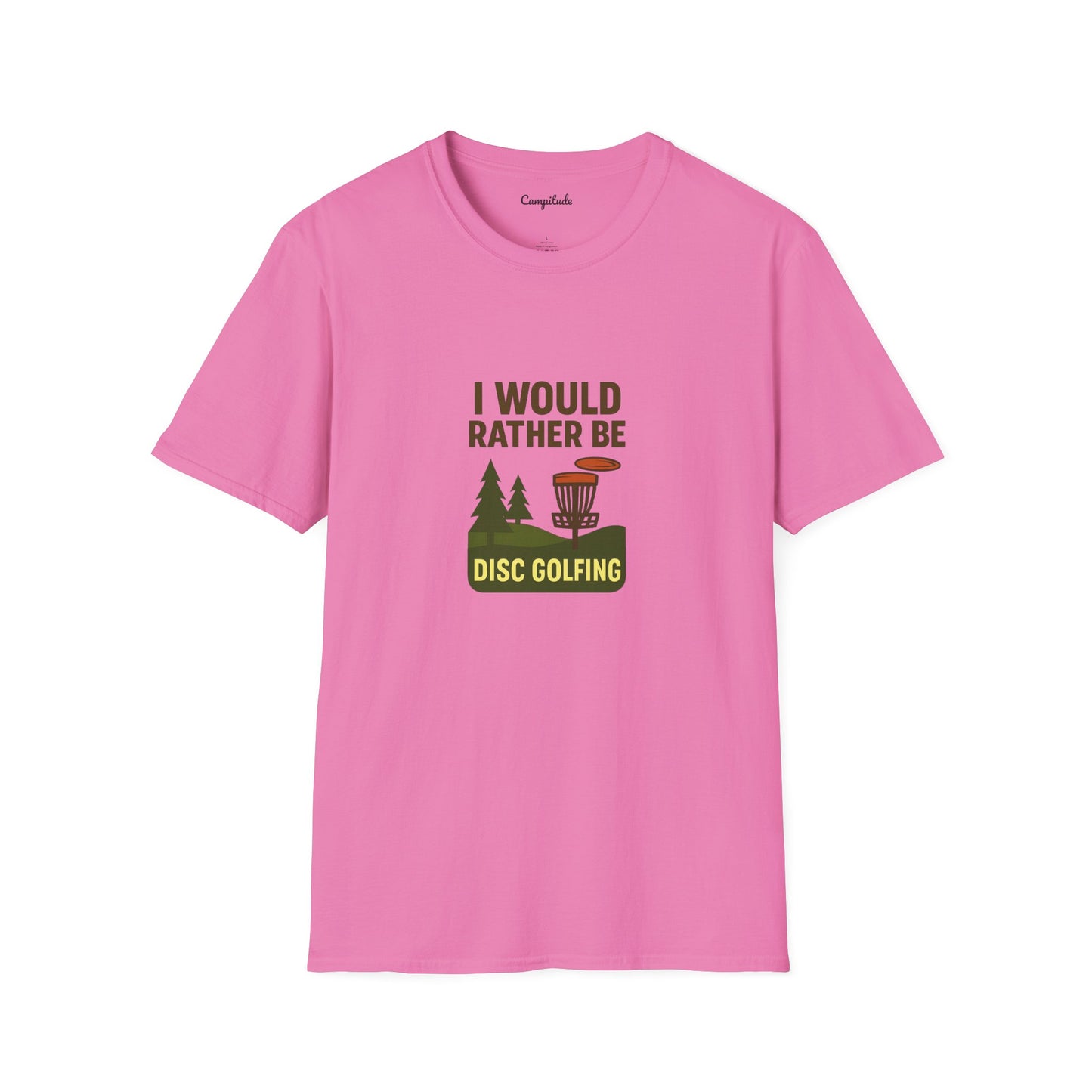 Unisex T-Shirt - I'd Rather Be Disc Golfing V3