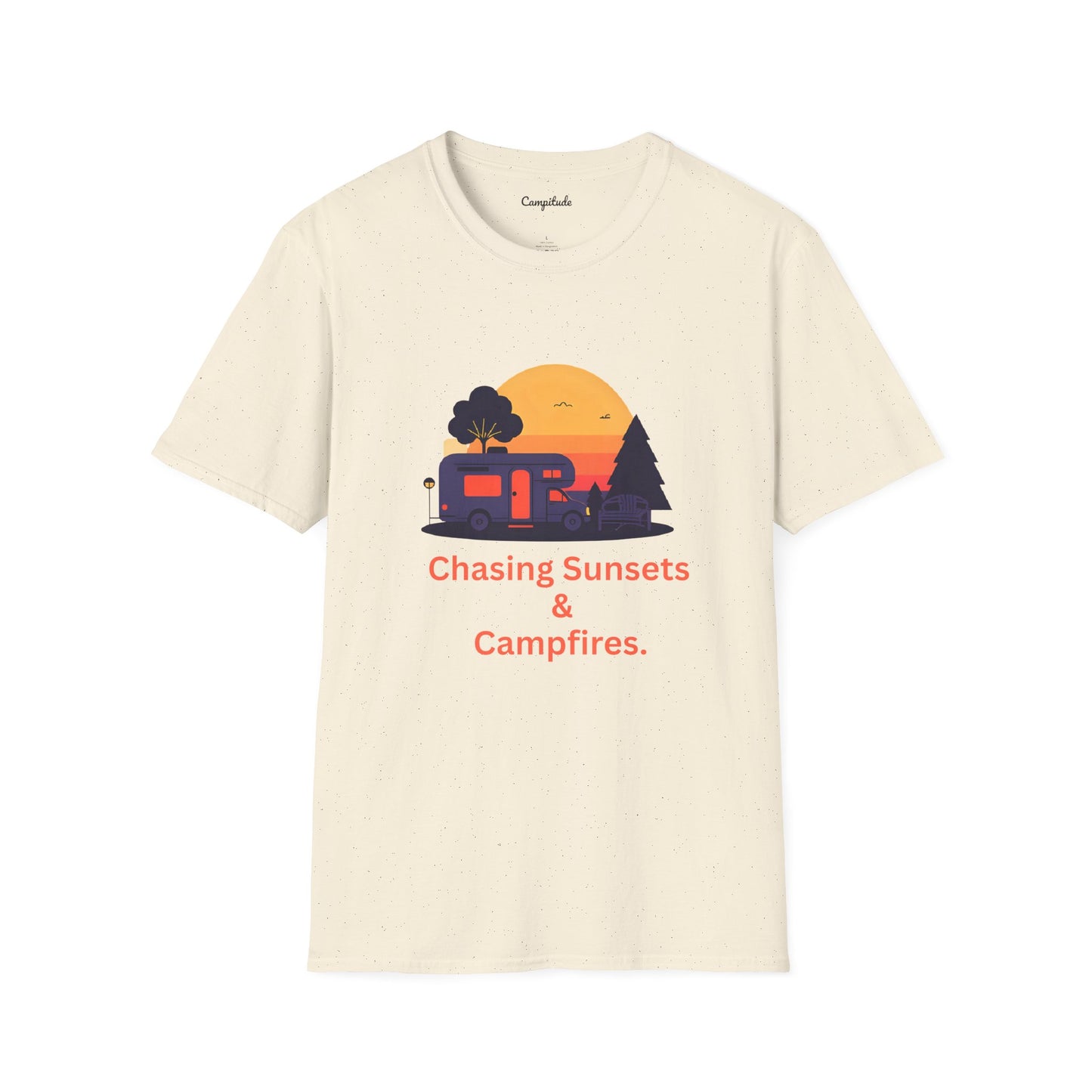 Unisex T-Shirt - Chasing Sunsets & Campfire (Class C Version)