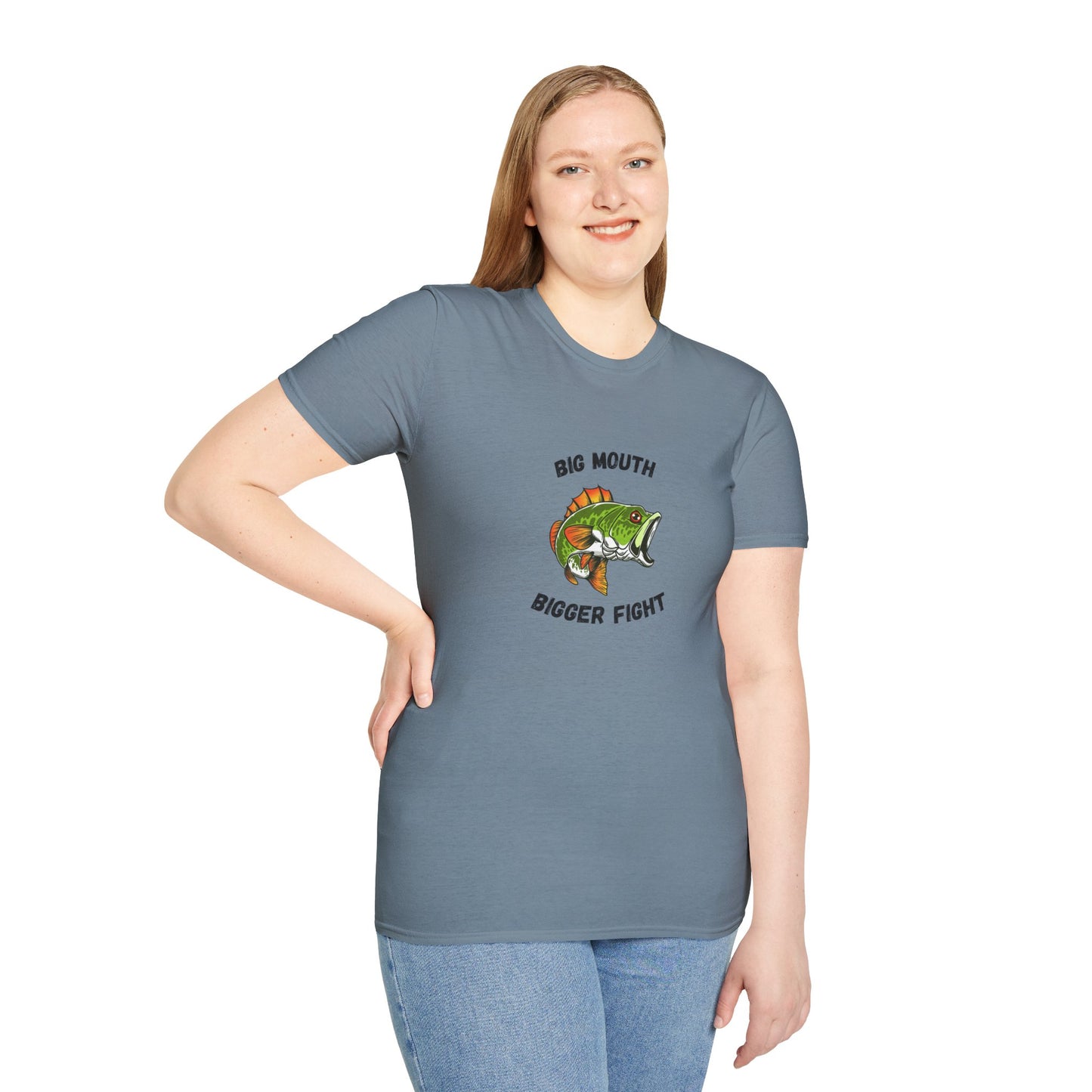 Unisex T-Shirt - Big Mouth Bigger Fight