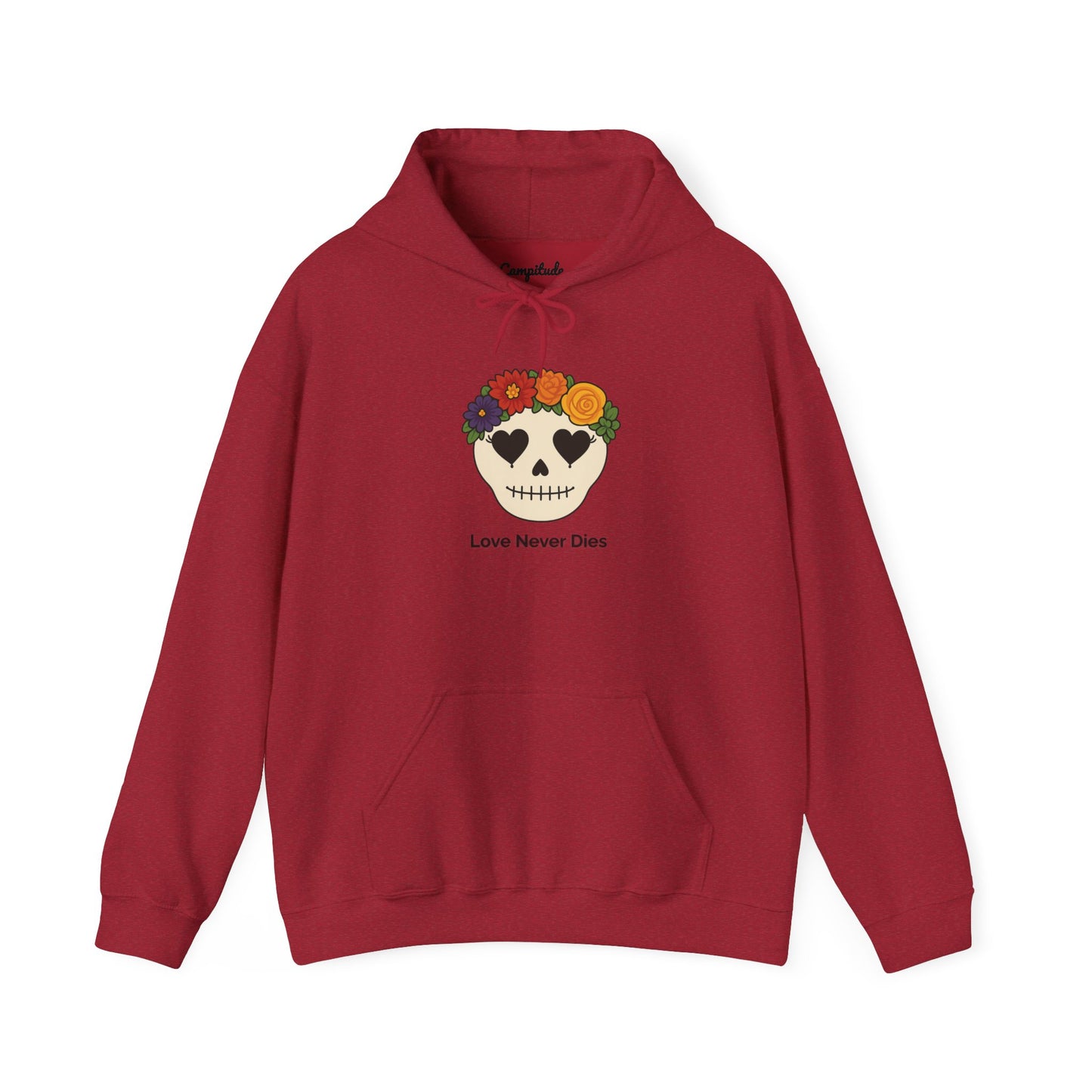 Unisex Hoodie - Sugar Skull Love Never Dies