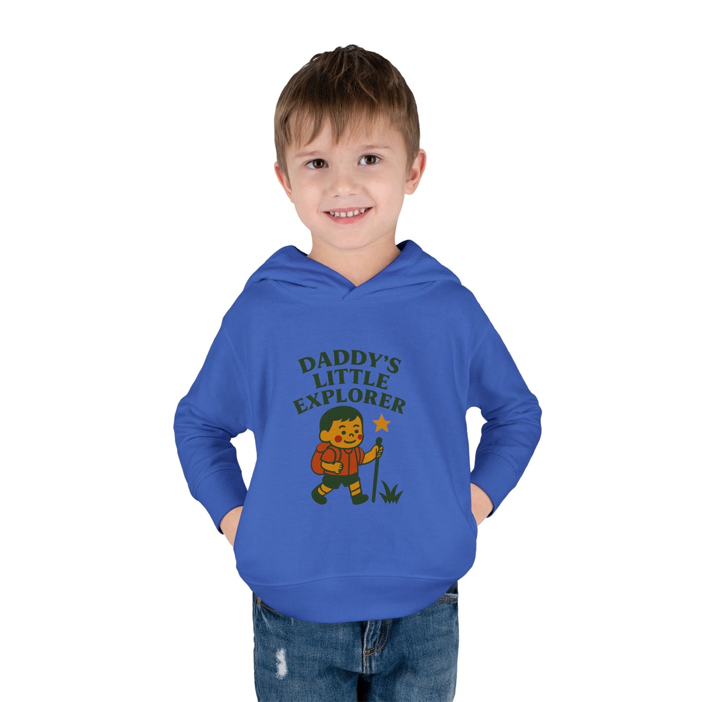 Toddler Hoodie - Daddy's Little Explorer (Boy)
