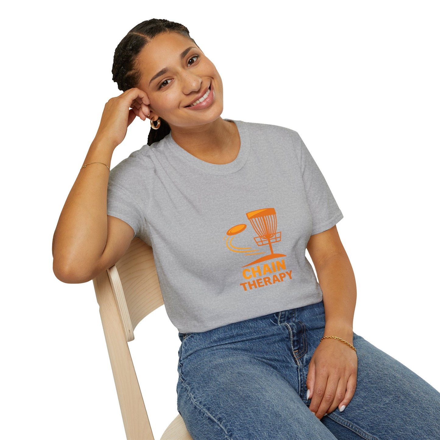 Unisex T-Shirt - Disc Golf Chain Therapy