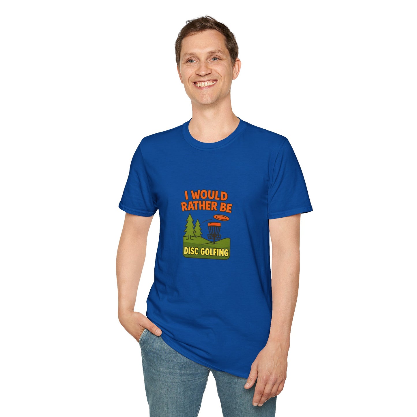 Unisex T-Shirt - I Would Rather Be Disc Golfing v2