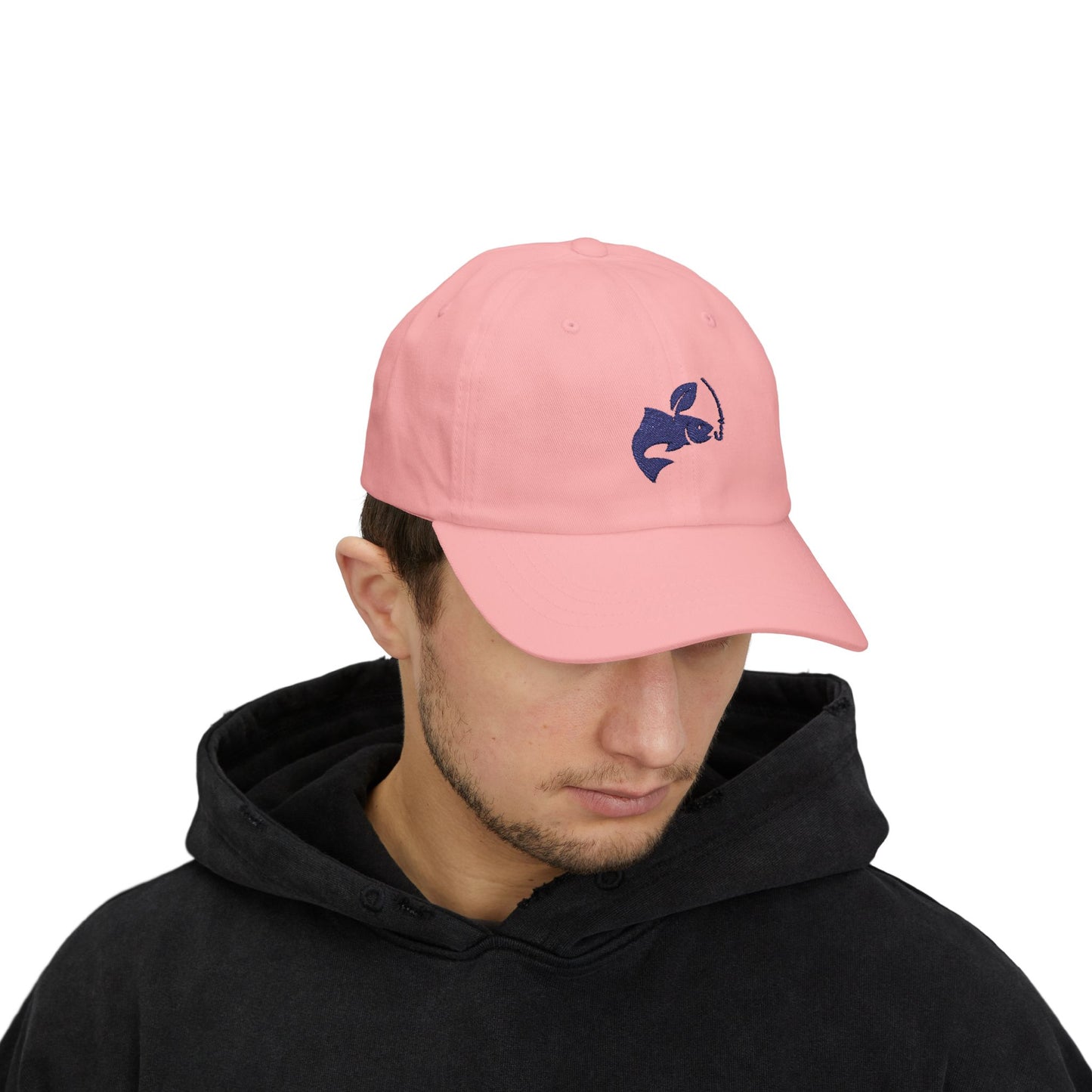 Classic Dad Cap - Fishing logo