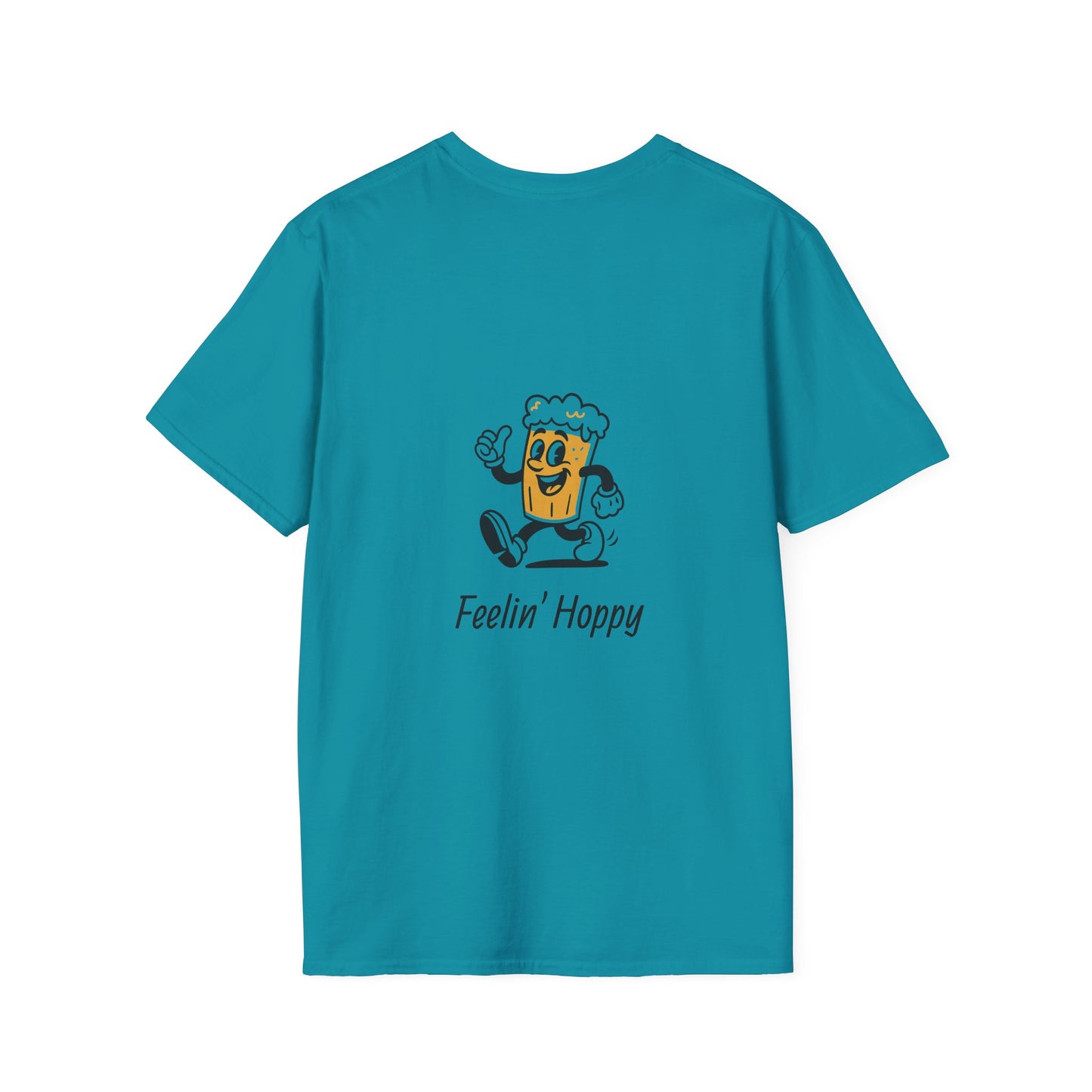 Unisex T-Shirt - Feelin' Hoppy - Beer (2-sided graphic)