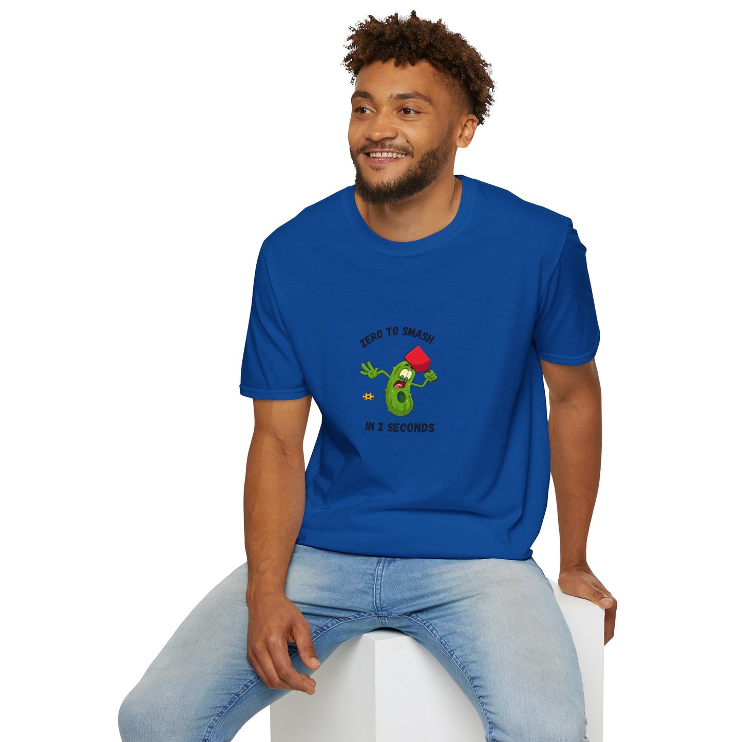 Unisex T-Shirt - Zero to Smash in 2 Seconds