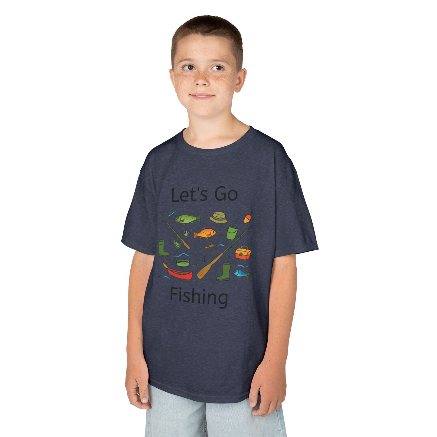 Kids T-Shirt - Let's Go Fishing