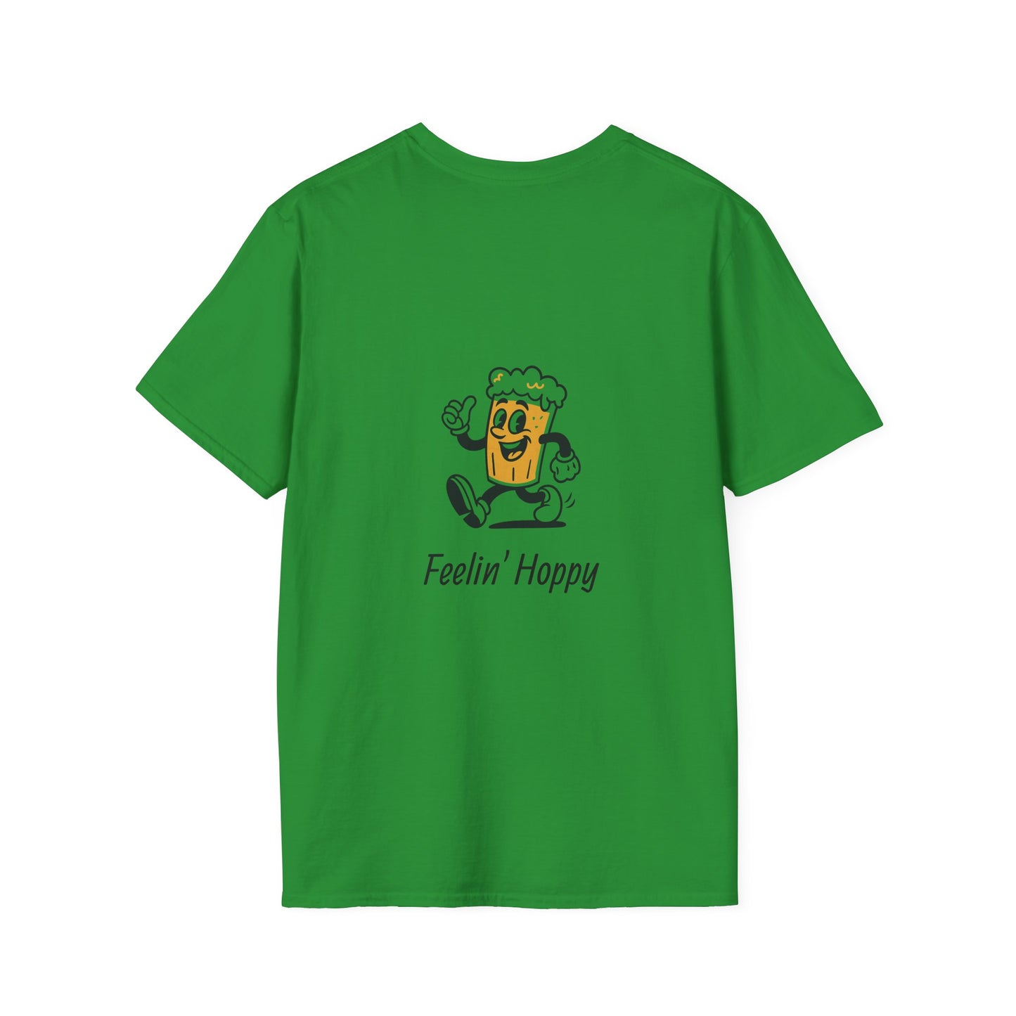 Unisex T-Shirt - Feelin' Hoppy - Beer (2-sided graphic)