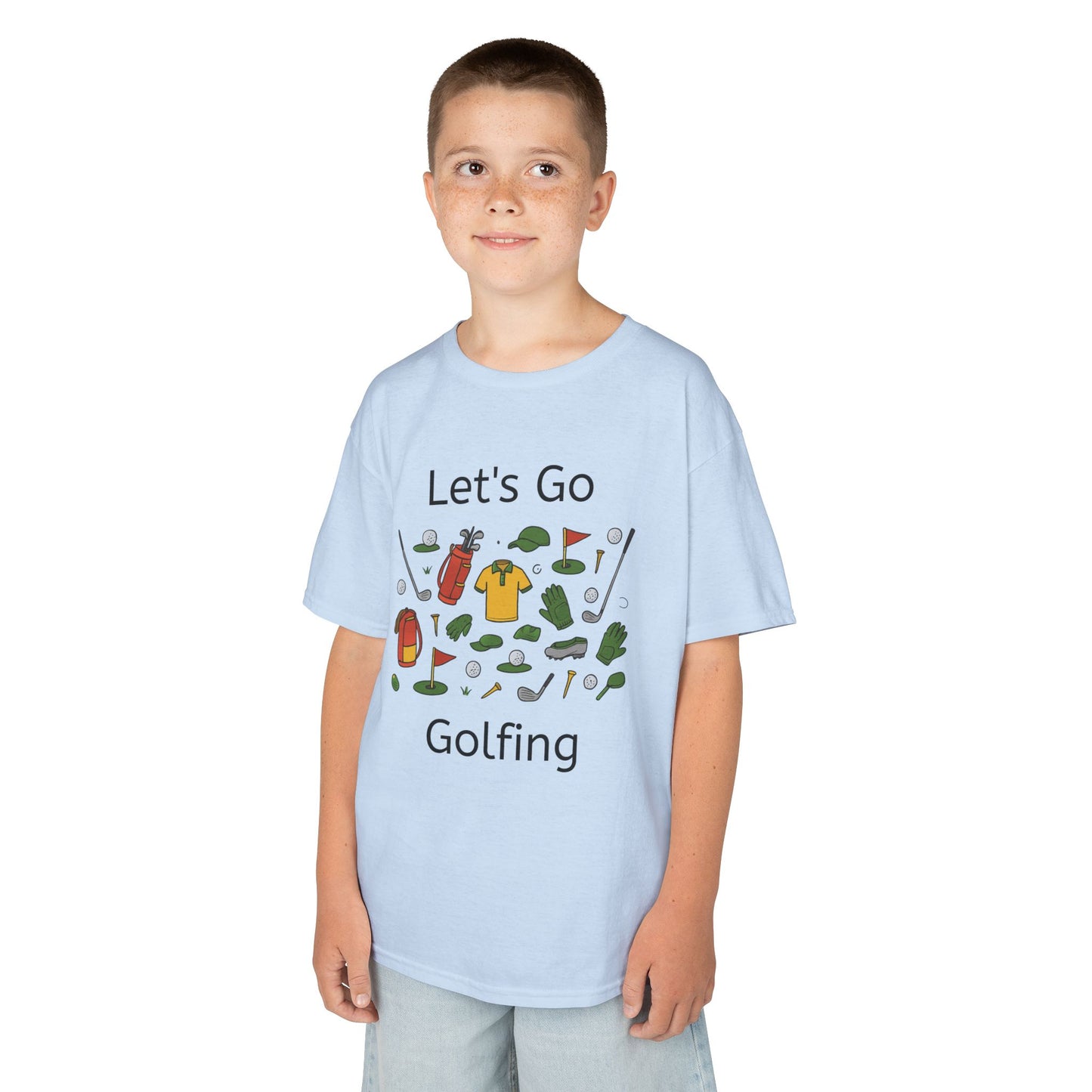 Kids T-Shirt - Let's Go Golfing
