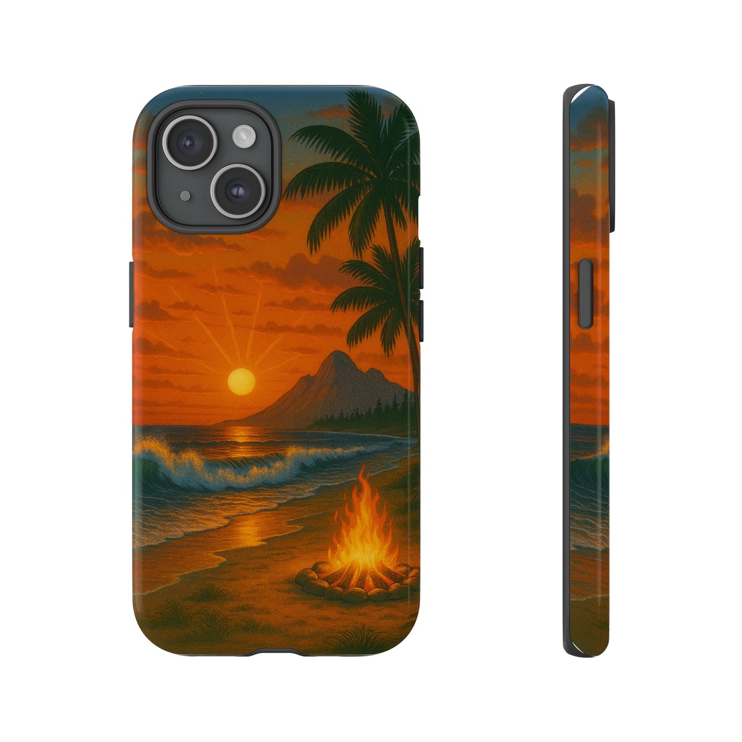 Tough Phone Case - Tropical Sunset Phone