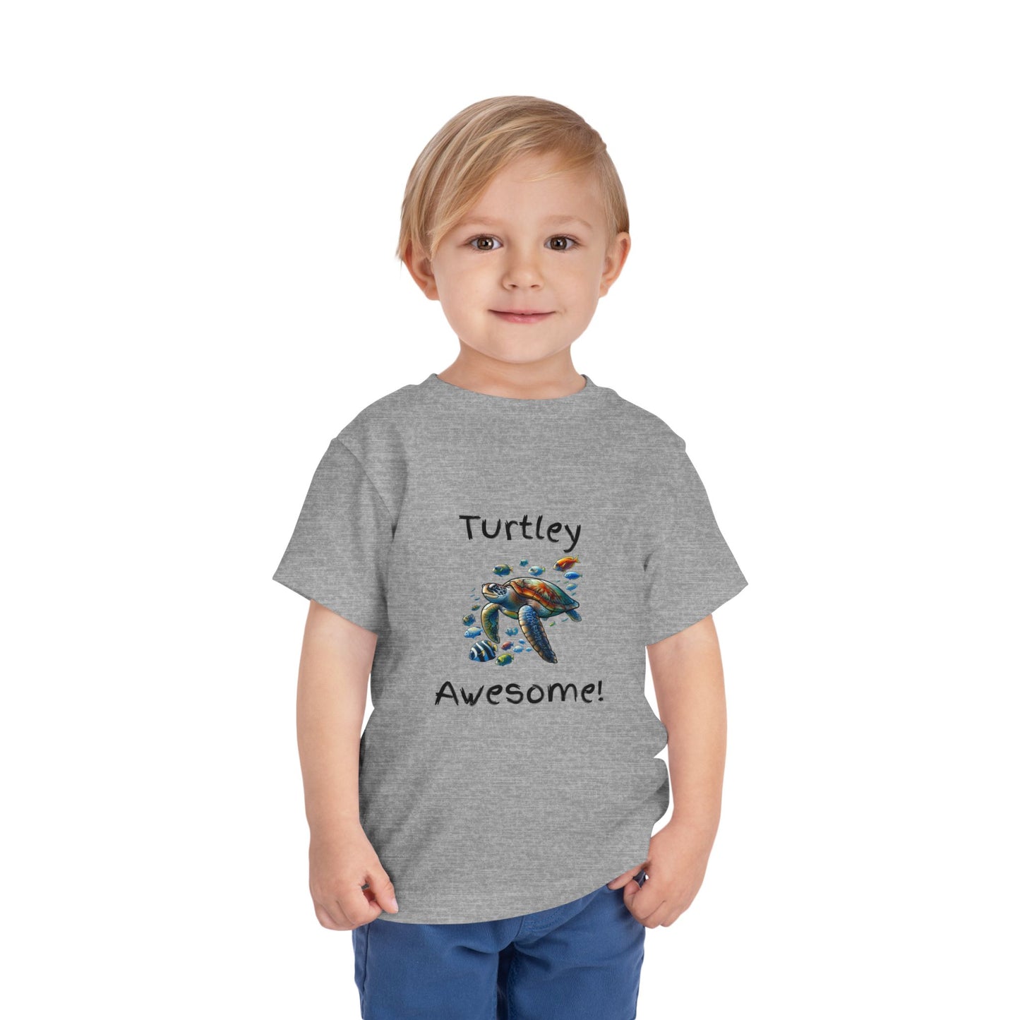 Turtle-Themed Toddler T-Shirt