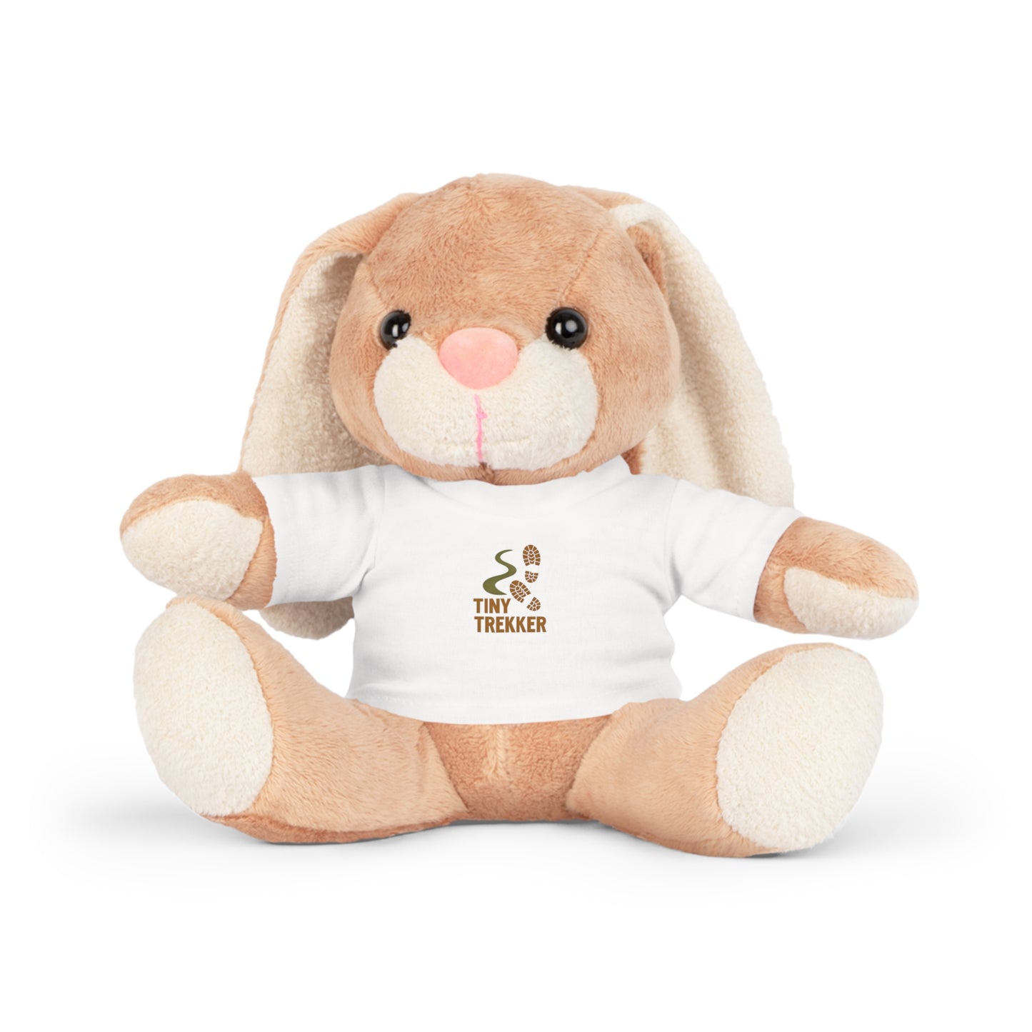 Plush Bear, Bunny, Elephant or Sheep with T-Shirt - Tiny Trekker