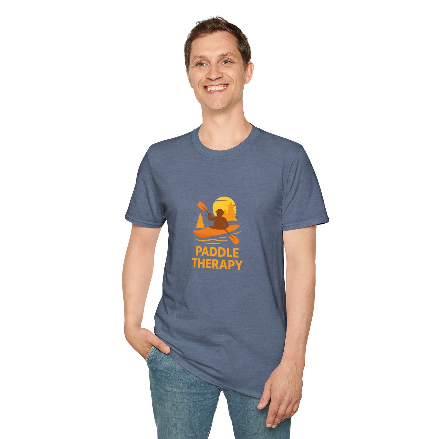 Unisex T-Shirt - Kayaking Paddle Therapy