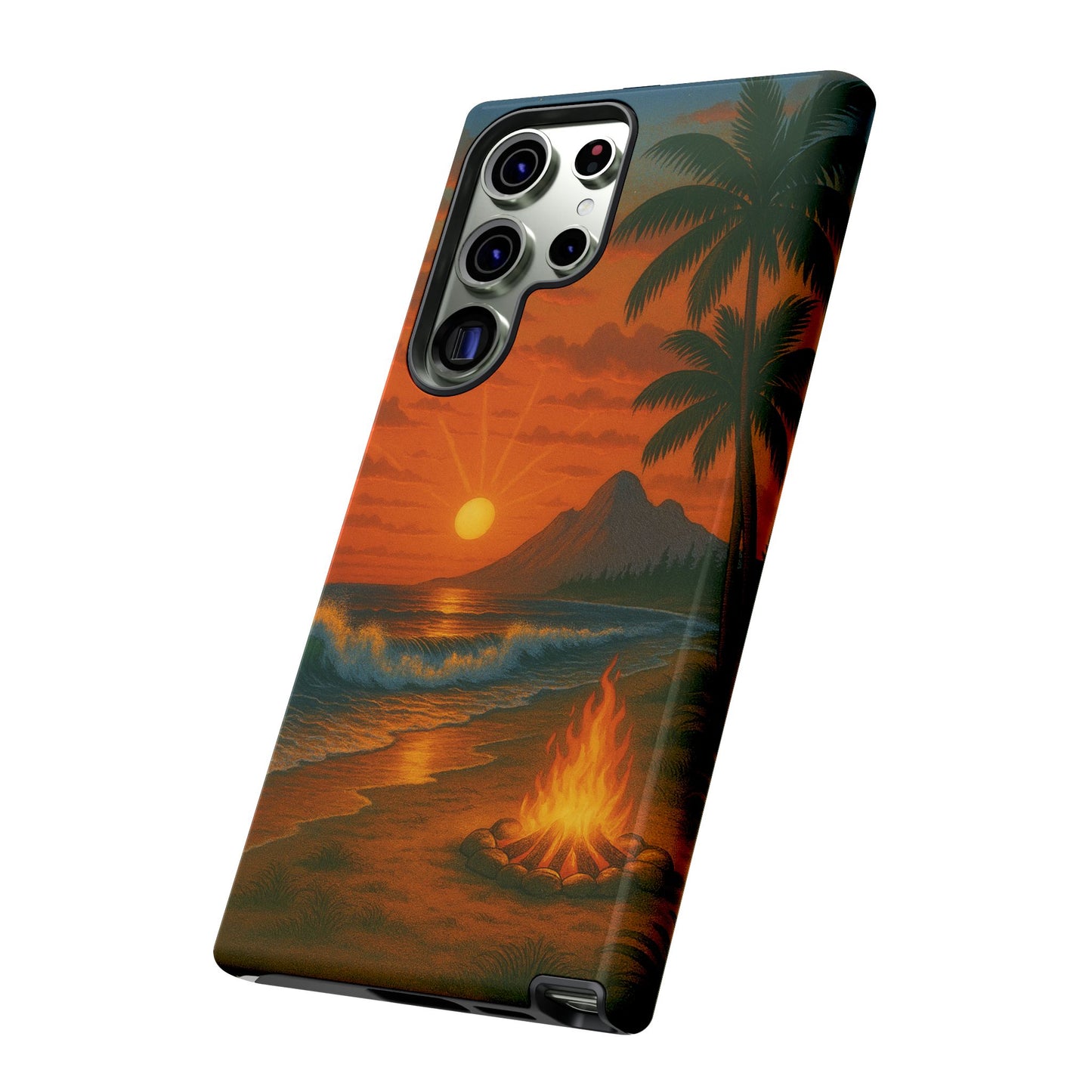 Tough Phone Case - Tropical Sunset Phone