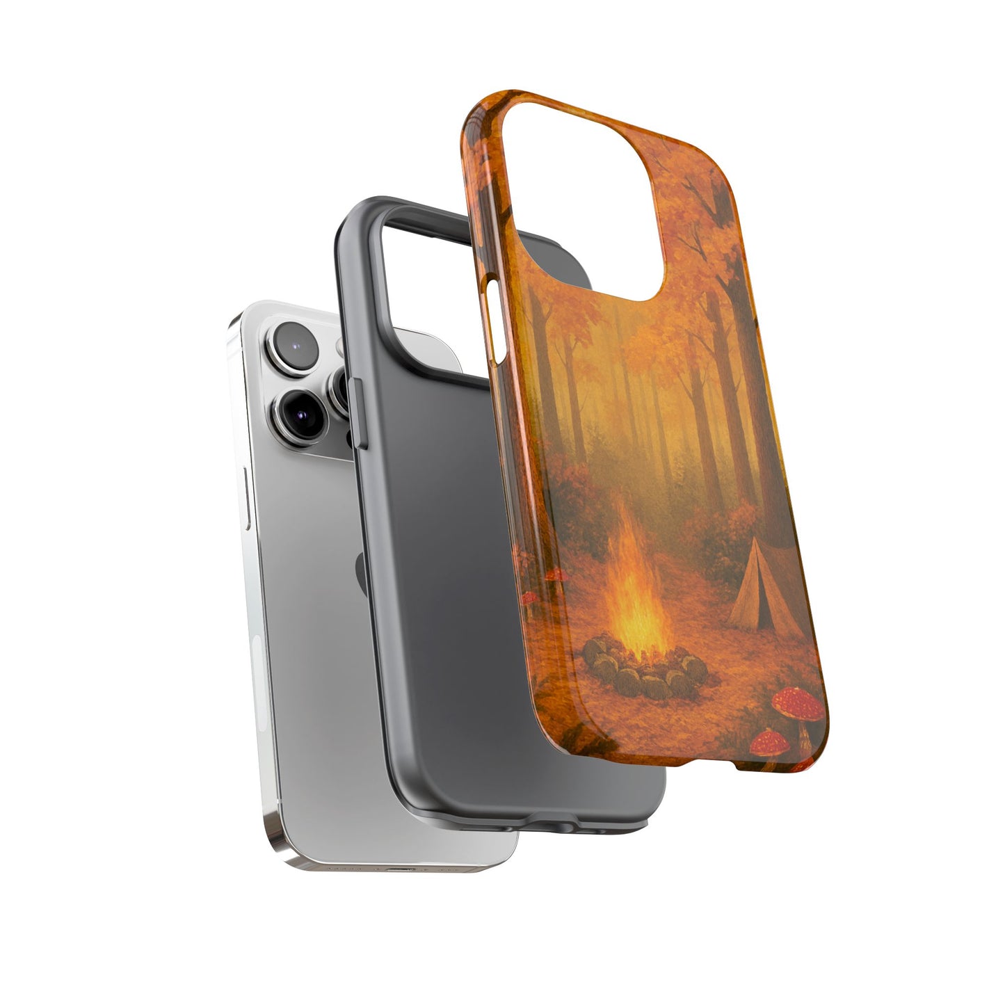 Tough Phone Case - Autumn Camping