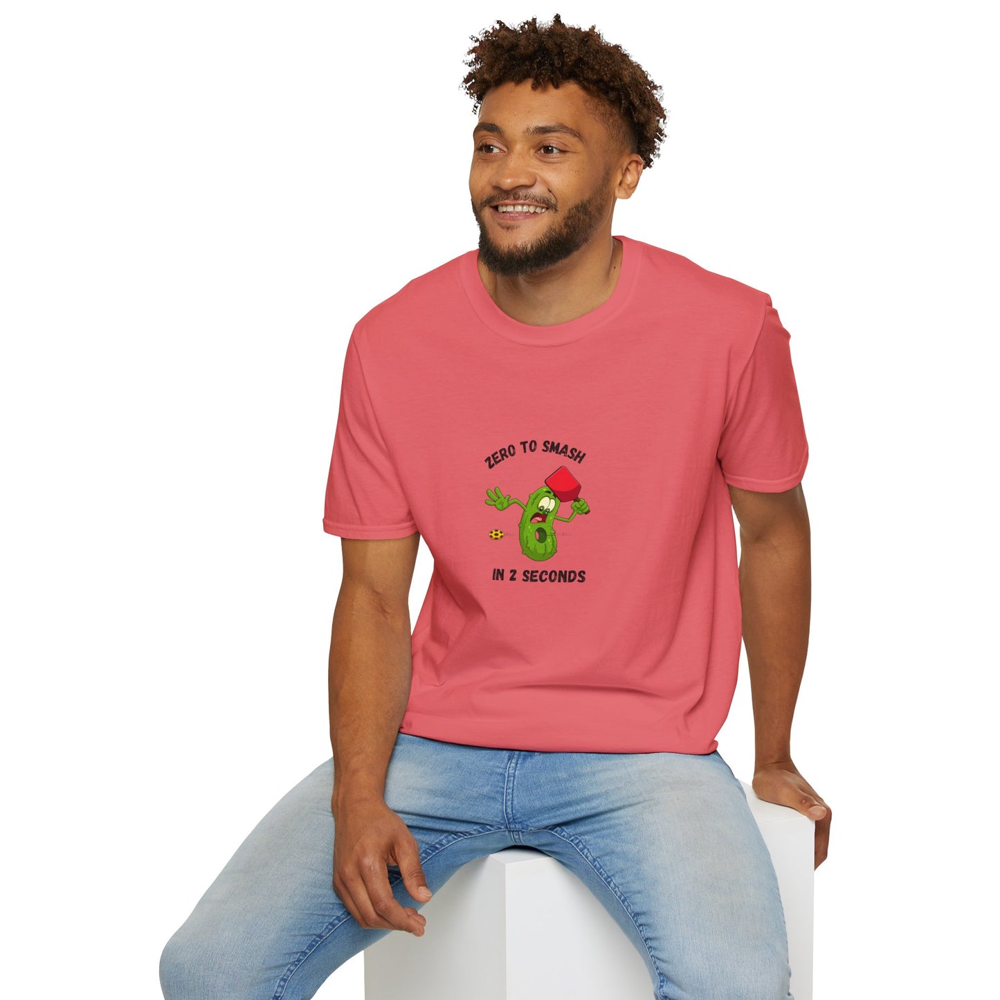 Unisex T-Shirt - Zero to Smash in 2 Seconds