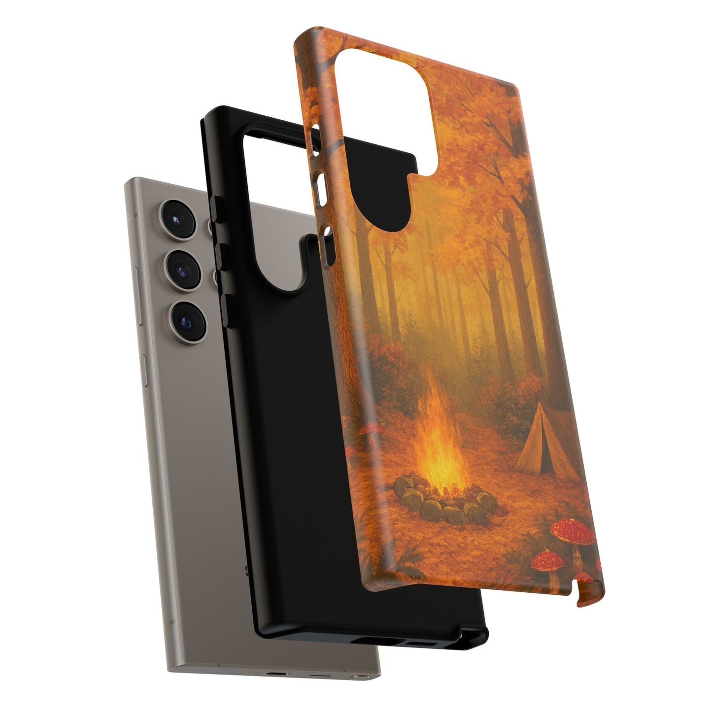 Tough Phone Case - Autumn Camping