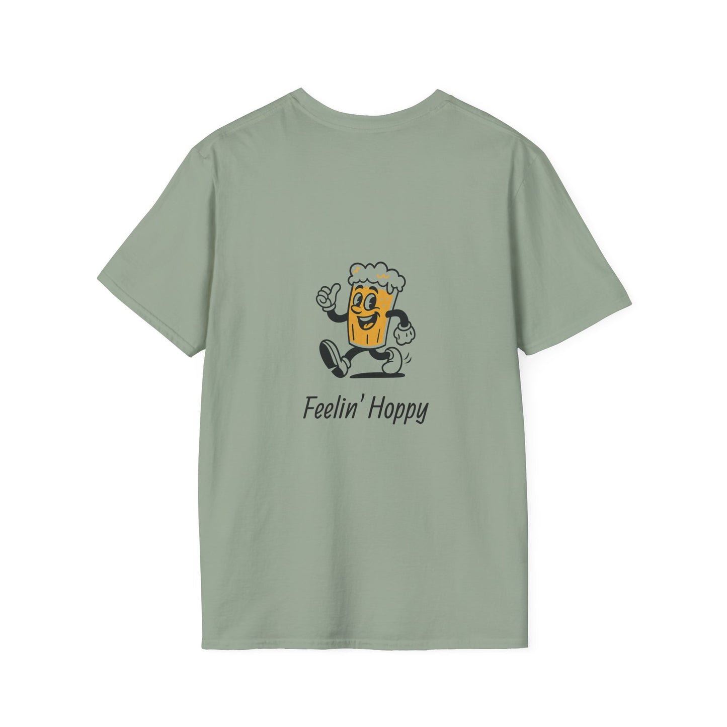 Unisex T-Shirt - Feelin' Hoppy - Beer (2-sided graphic)