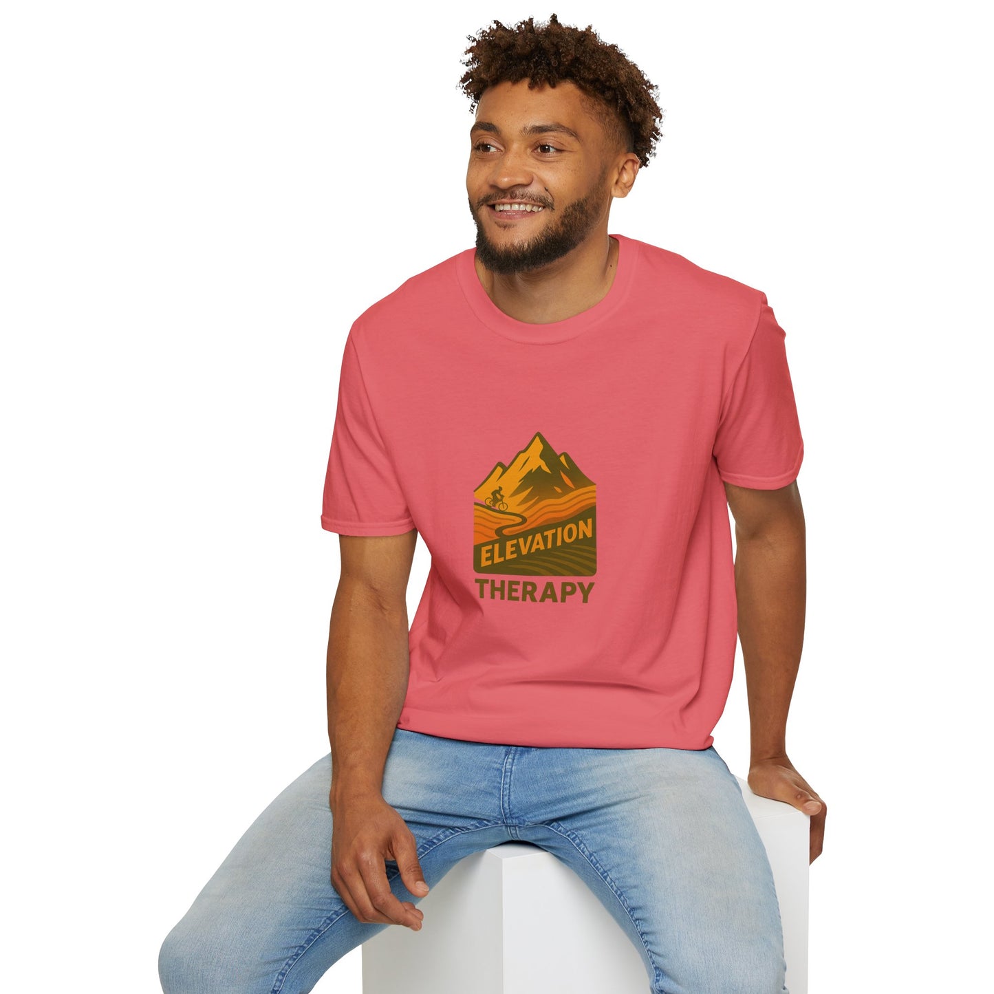 Unisex T-Shirt - Cyclist Elevate Your Spirit