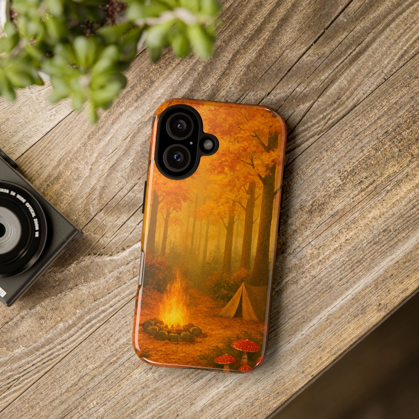 Tough Phone Case - Autumn Camping