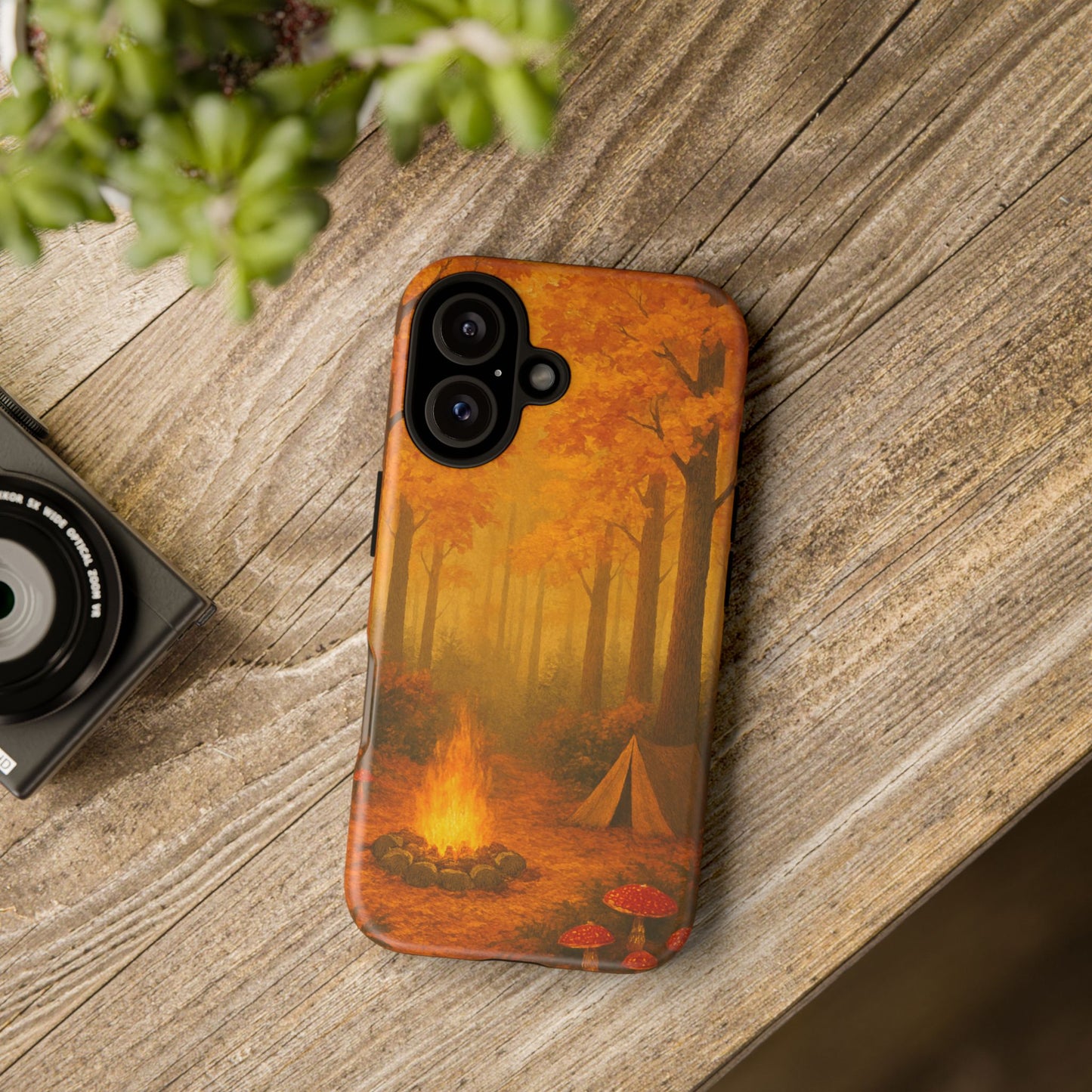 Tough Phone Case - Autumn Camping